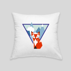 Mountain fox cushion 2