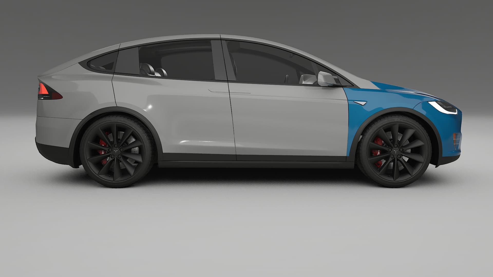 Tesla Model-X Paint Protection Film | CrystalGuard TPU PPF Front Kit 2