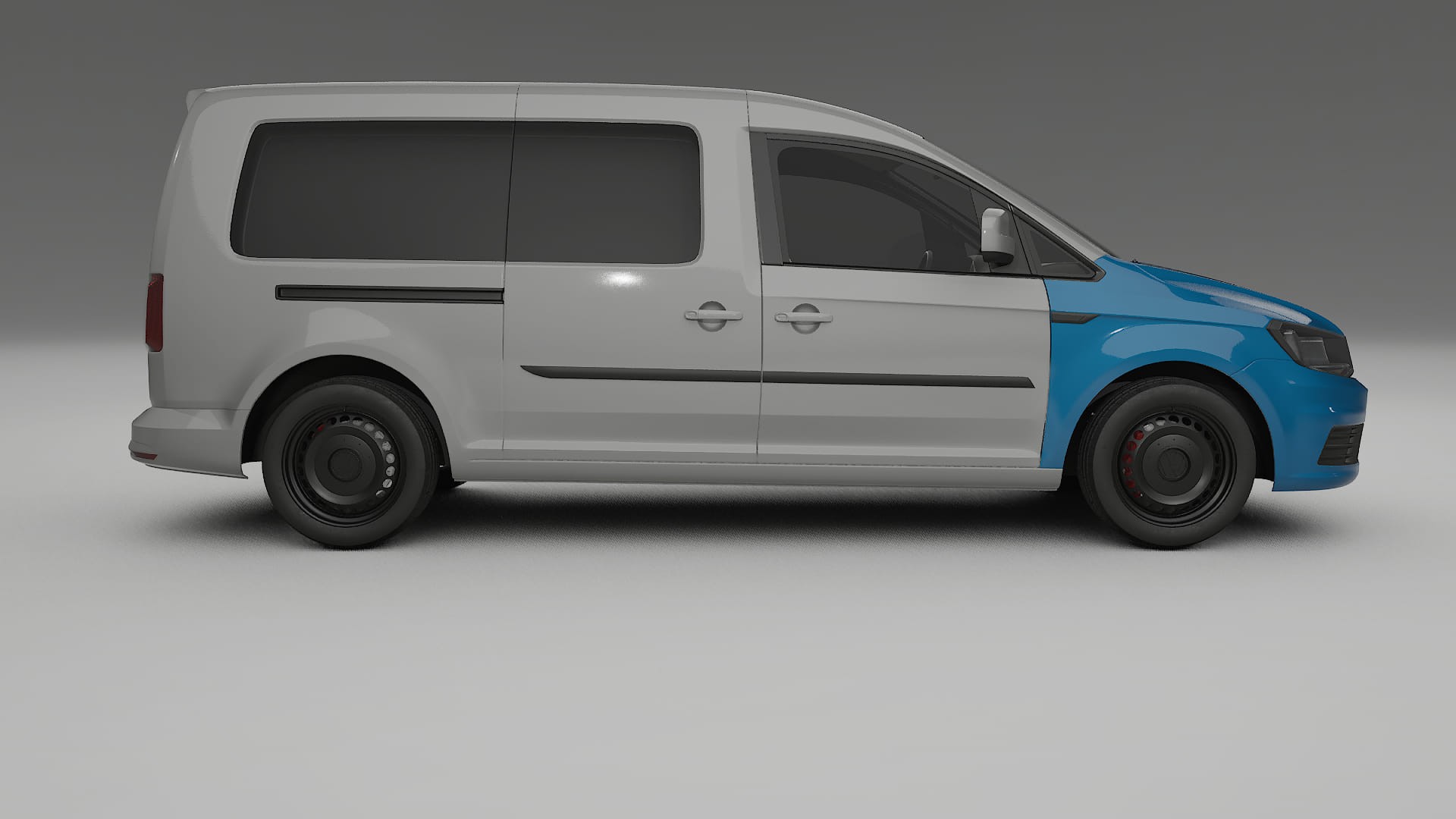 VW Caddy Maxi SB Paint Protection Film | CrystalGuard TPU PPF Front Kit 2