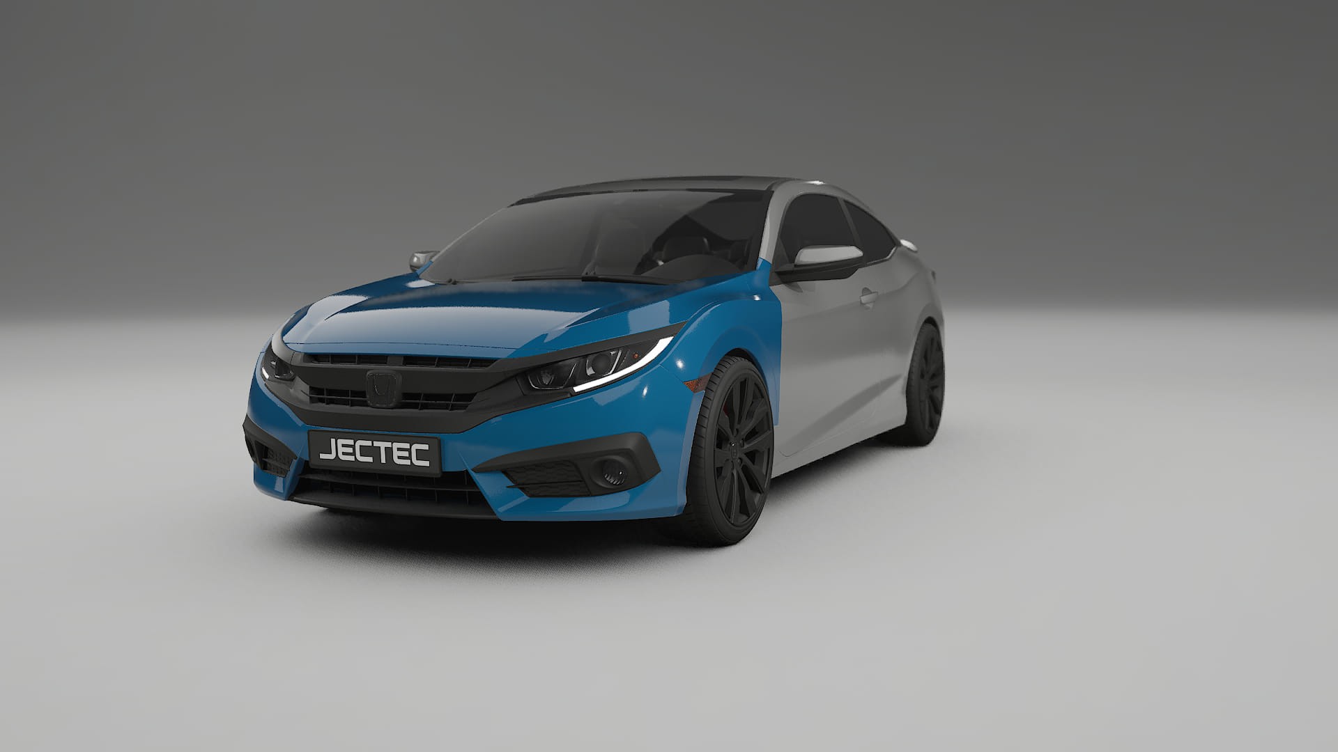 Honda Civic coupe prefacelift pre-LCI Paint Protection Film | CrystalGuard TPU PPF Front Kit