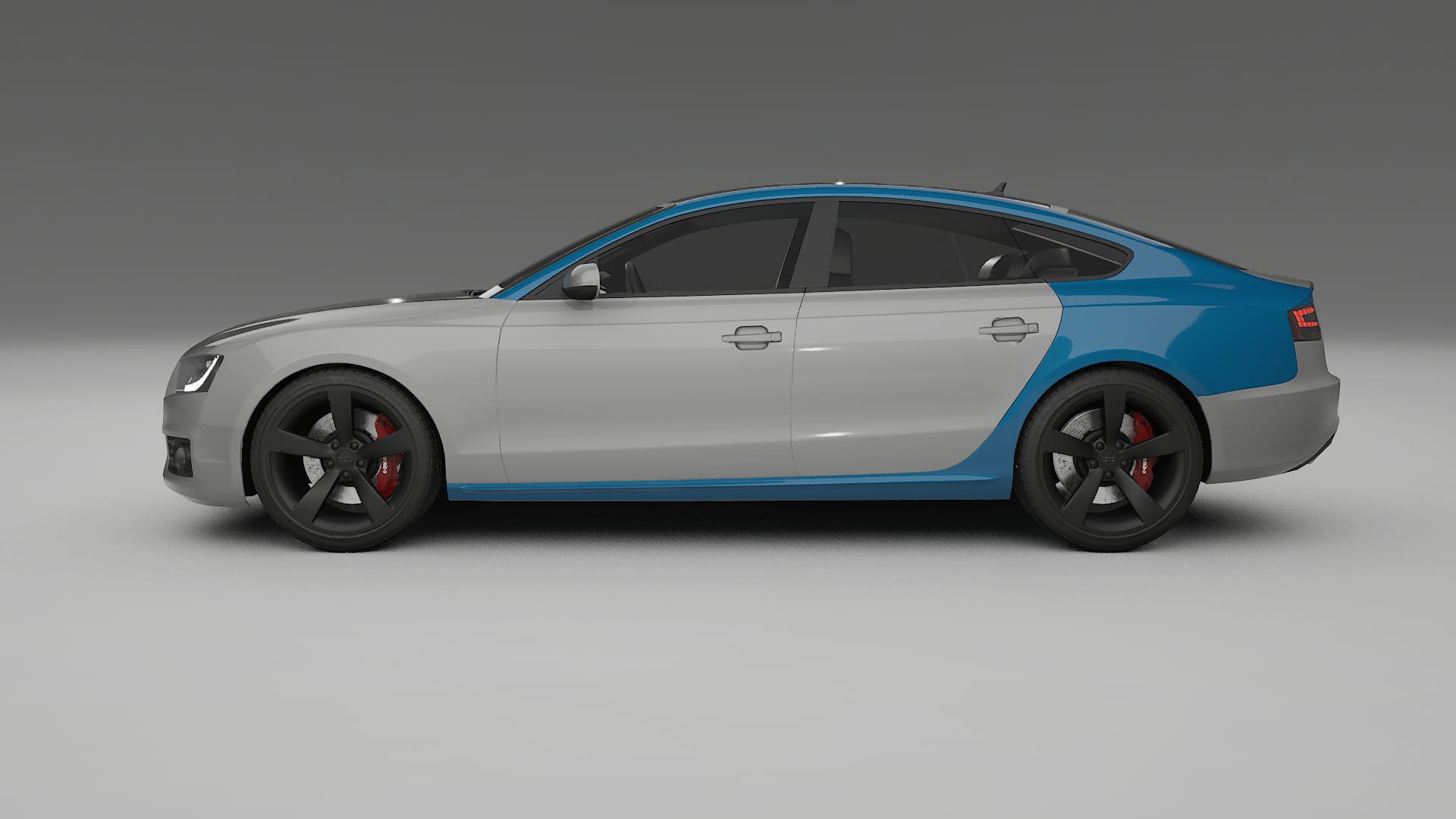 Audi A5 8T Sportback prefacelift Paint Protection Film | CrystalGuard Transparent PPF Full Pre-Cut Kit