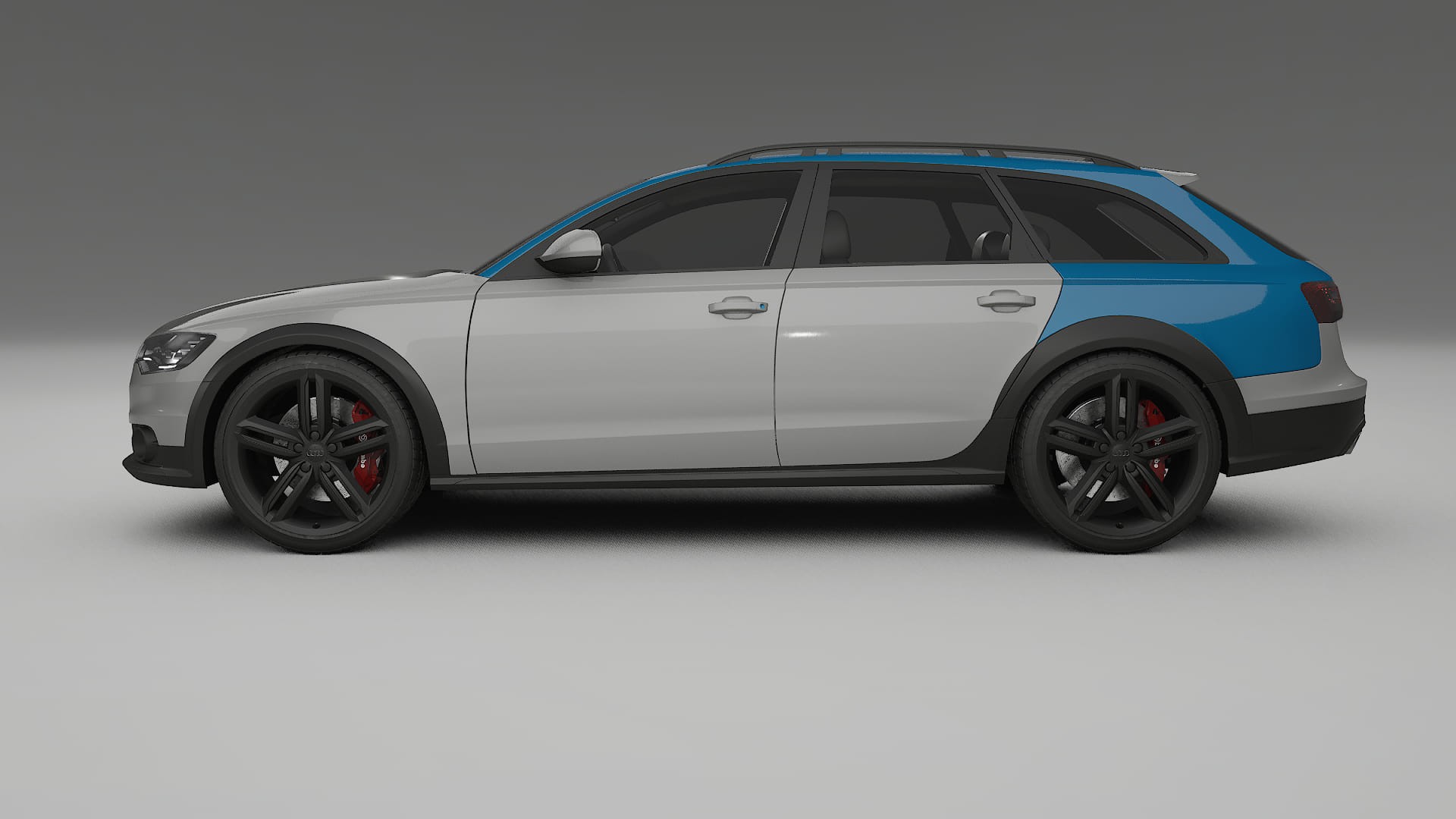 Audi A6 Allroad C7 prefacelift Paint Protection Film | CrystalGuard Transparent PPF Full Pre-Cut Kit