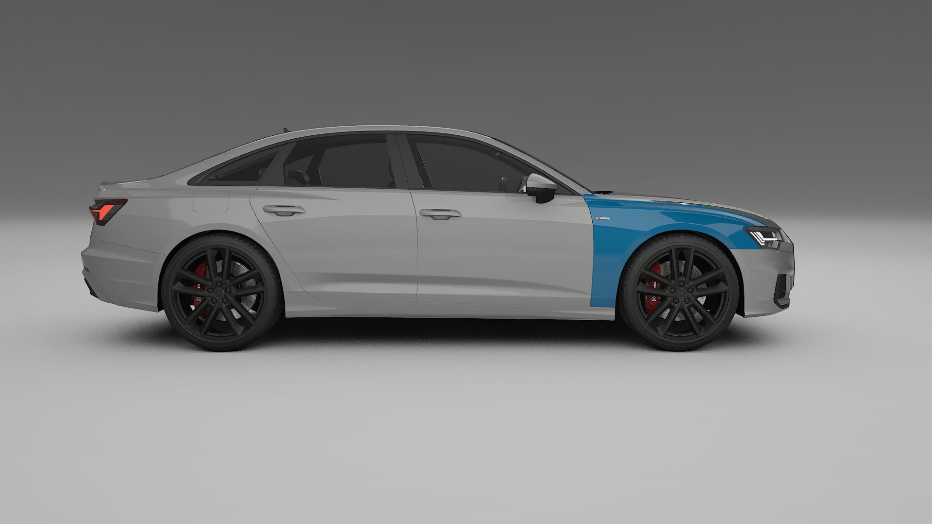 Audi A6 S-Line C8 Paint Protection Film | CrystalGuard Transparent PPF Full Pre-Cut Kit