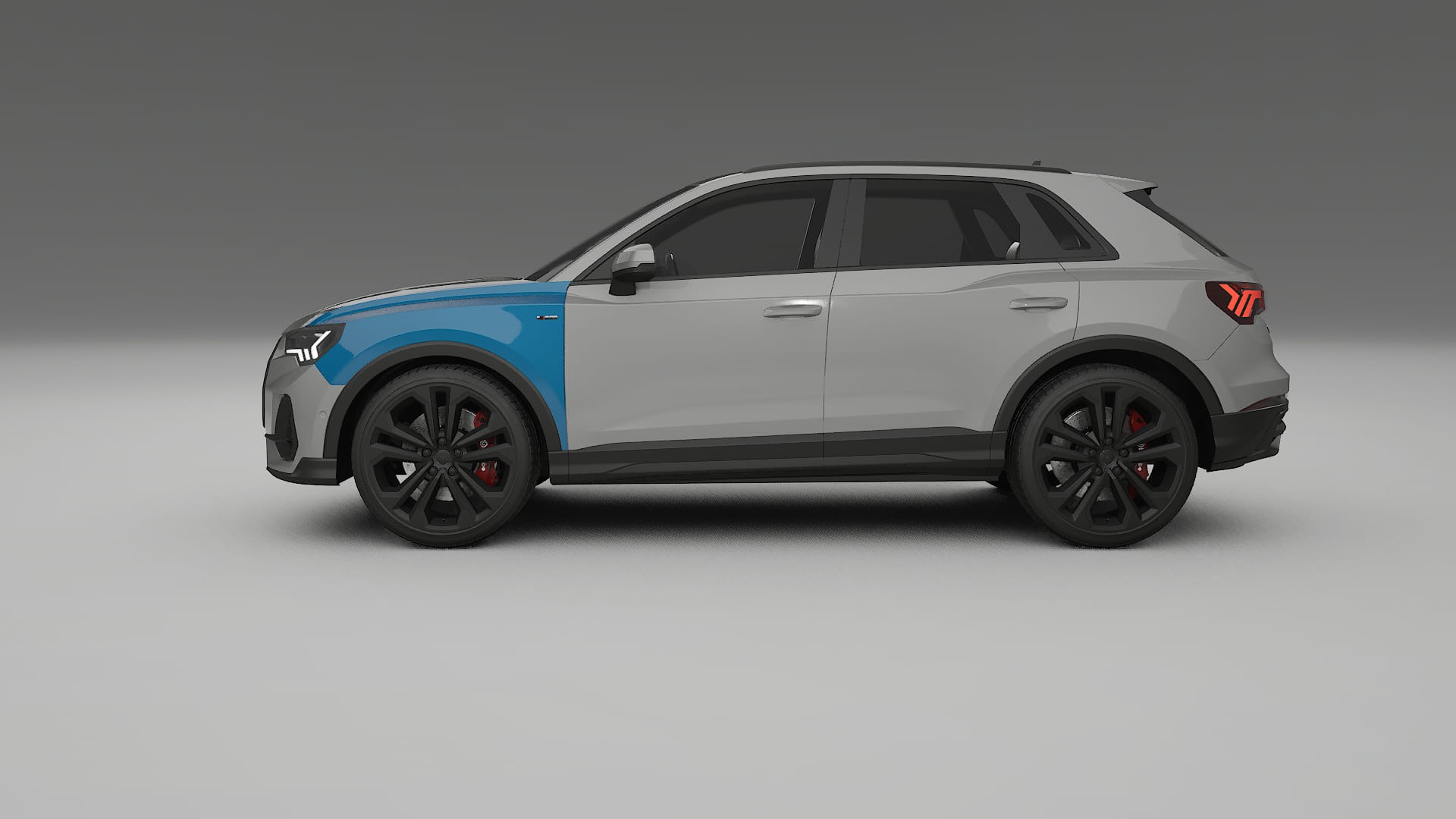 Audi Q3 S-Line F3 Paint Protection Film | CrystalGuard Transparent PPF Full Pre-Cut Kit