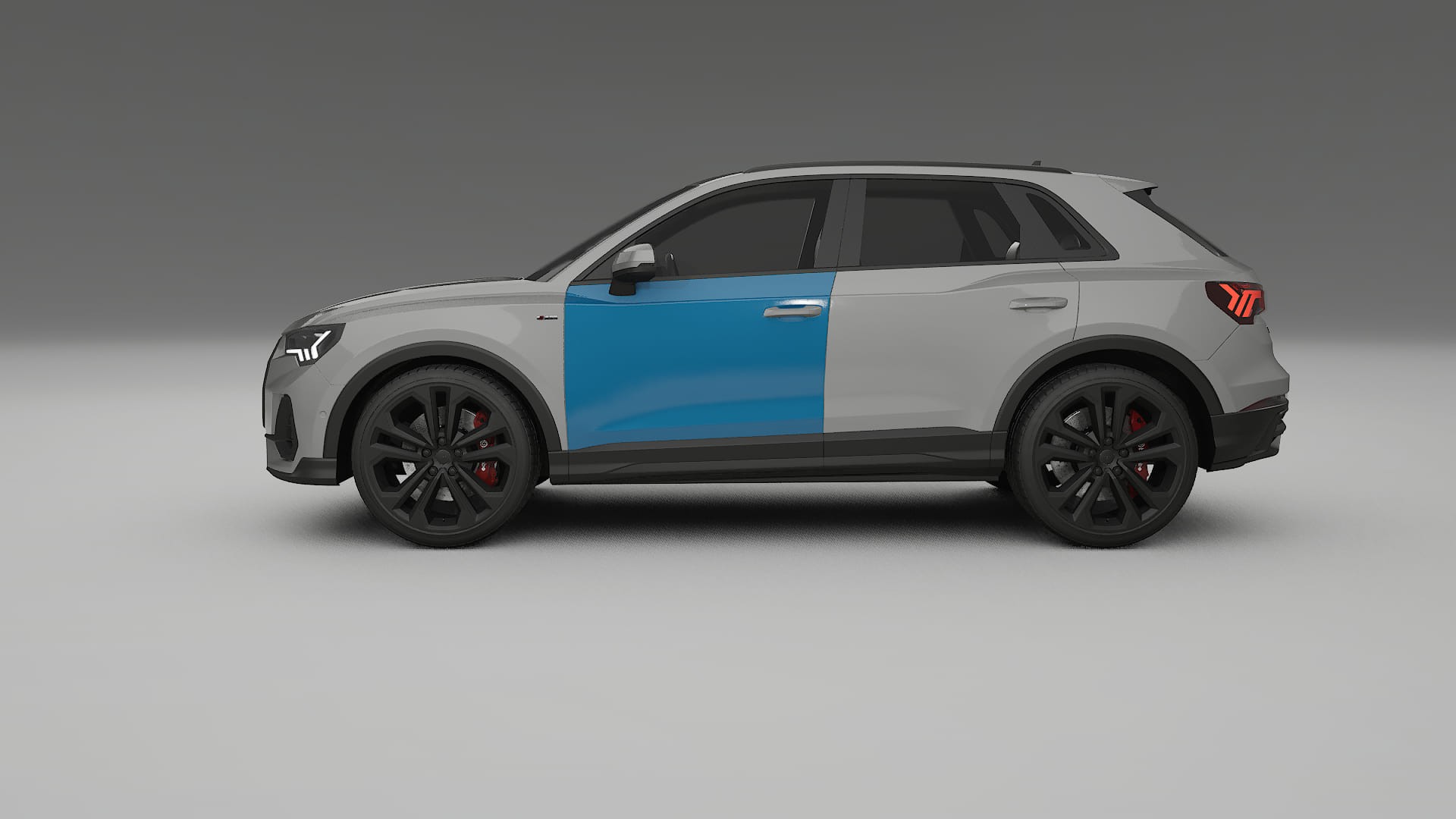 Audi Q3 S-Line F3 Paint Protection Film | CrystalGuard Transparent PPF Full Pre-Cut Kit