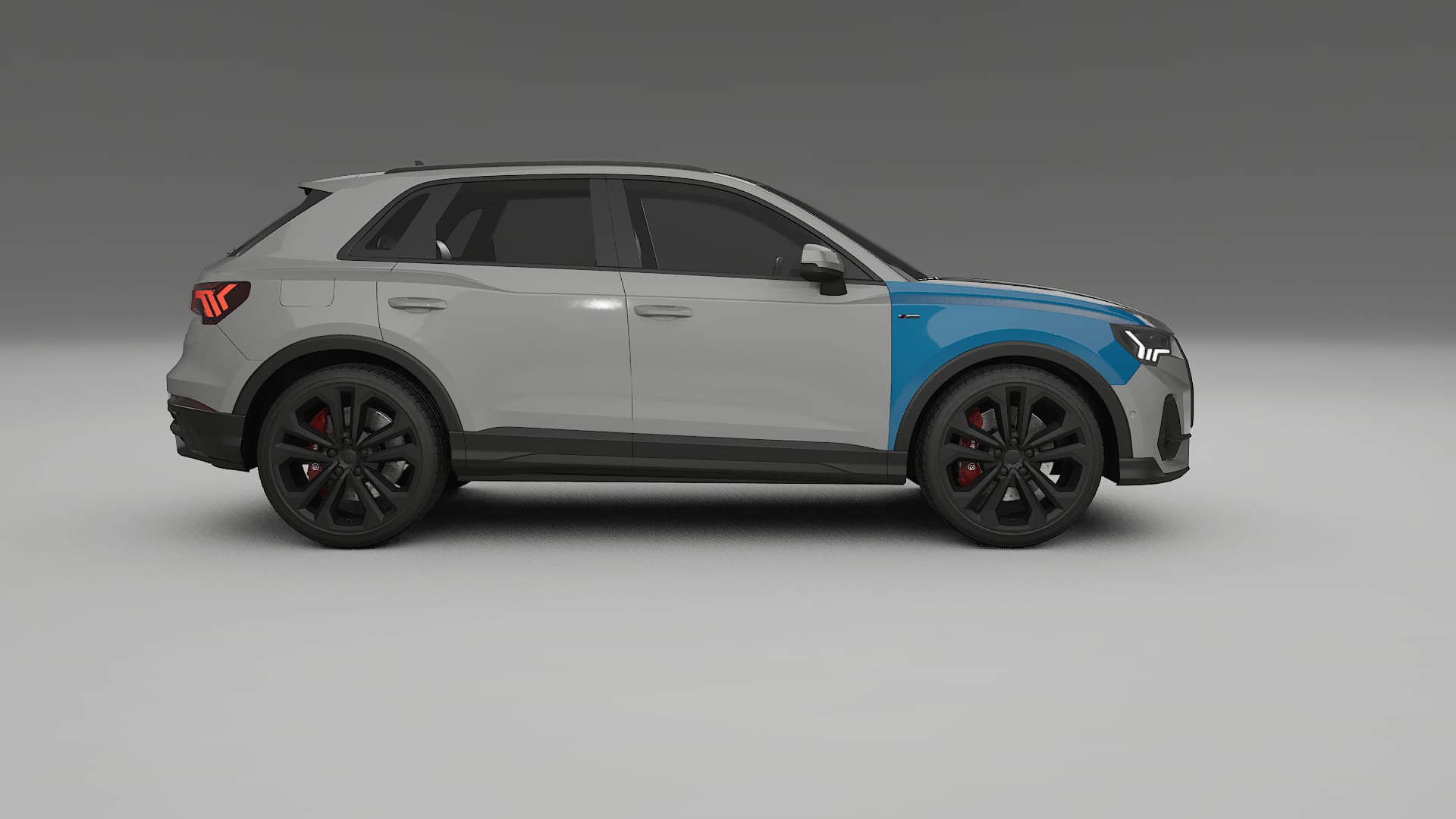 Audi Q3 S-Line F3 Paint Protection Film | CrystalGuard Transparent PPF Full Pre-Cut Kit