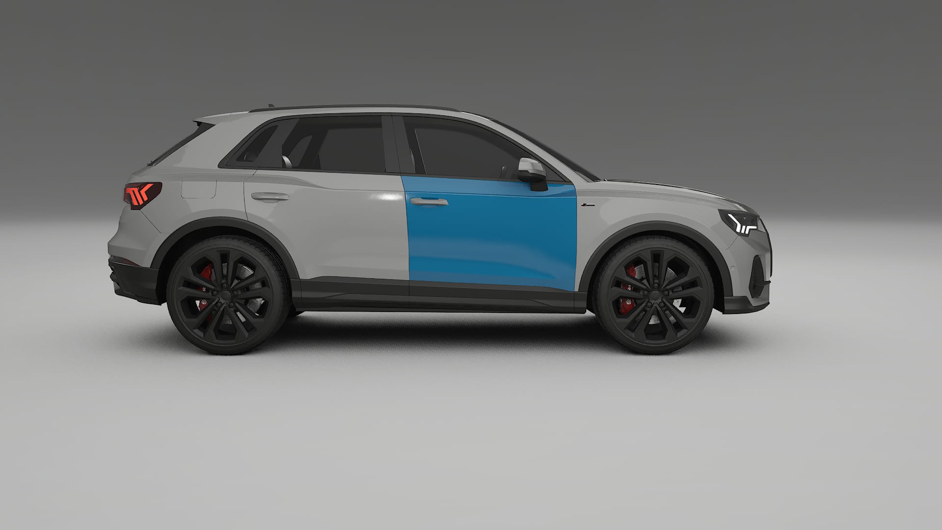 Audi Q3 S-Line F3 Paint Protection Film | CrystalGuard Transparent PPF Full Pre-Cut Kit