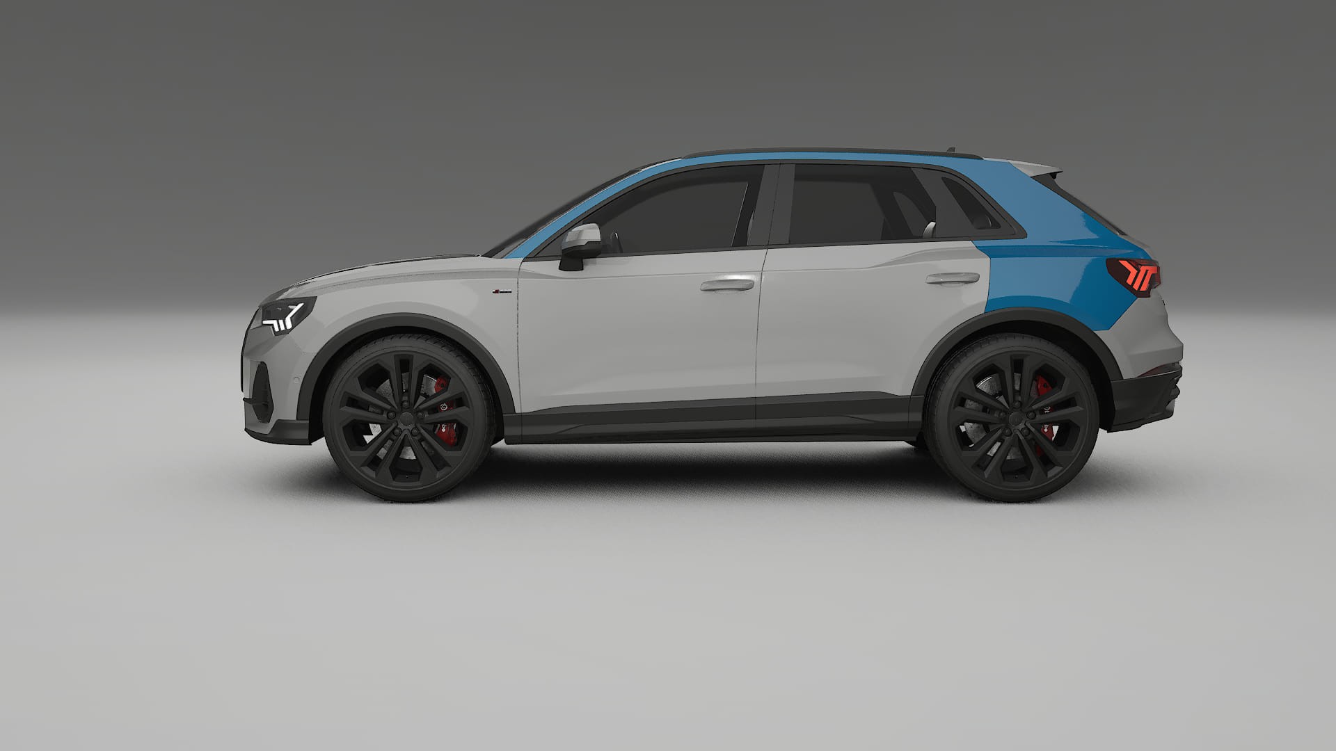 Audi Q3 S-Line F3 Paint Protection Film | CrystalGuard Transparent PPF Full Pre-Cut Kit