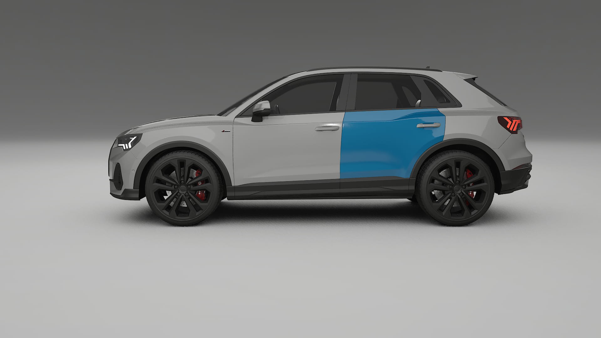 Audi Q3 S-Line F3 Paint Protection Film | CrystalGuard Transparent PPF Full Pre-Cut Kit