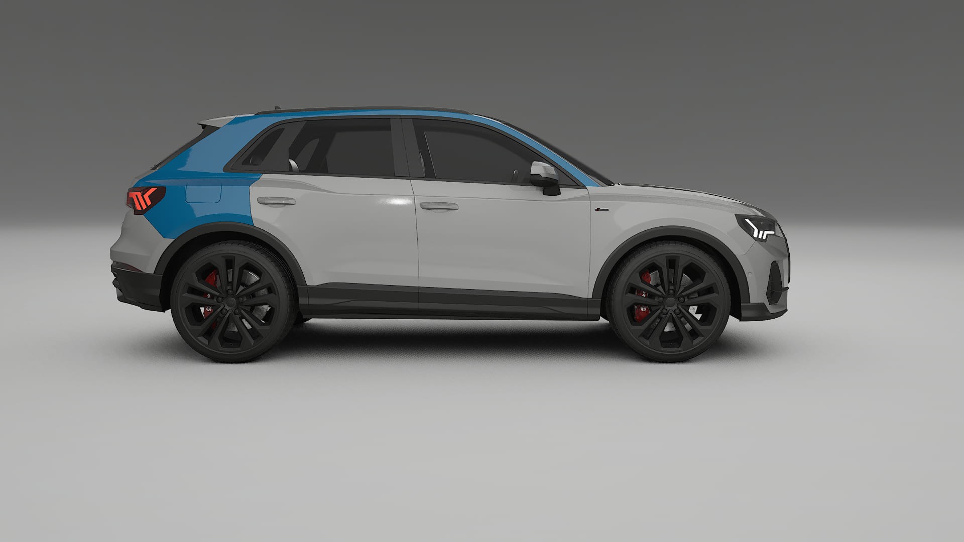Audi Q3 S-Line F3 Paint Protection Film | CrystalGuard Transparent PPF Full Pre-Cut Kit