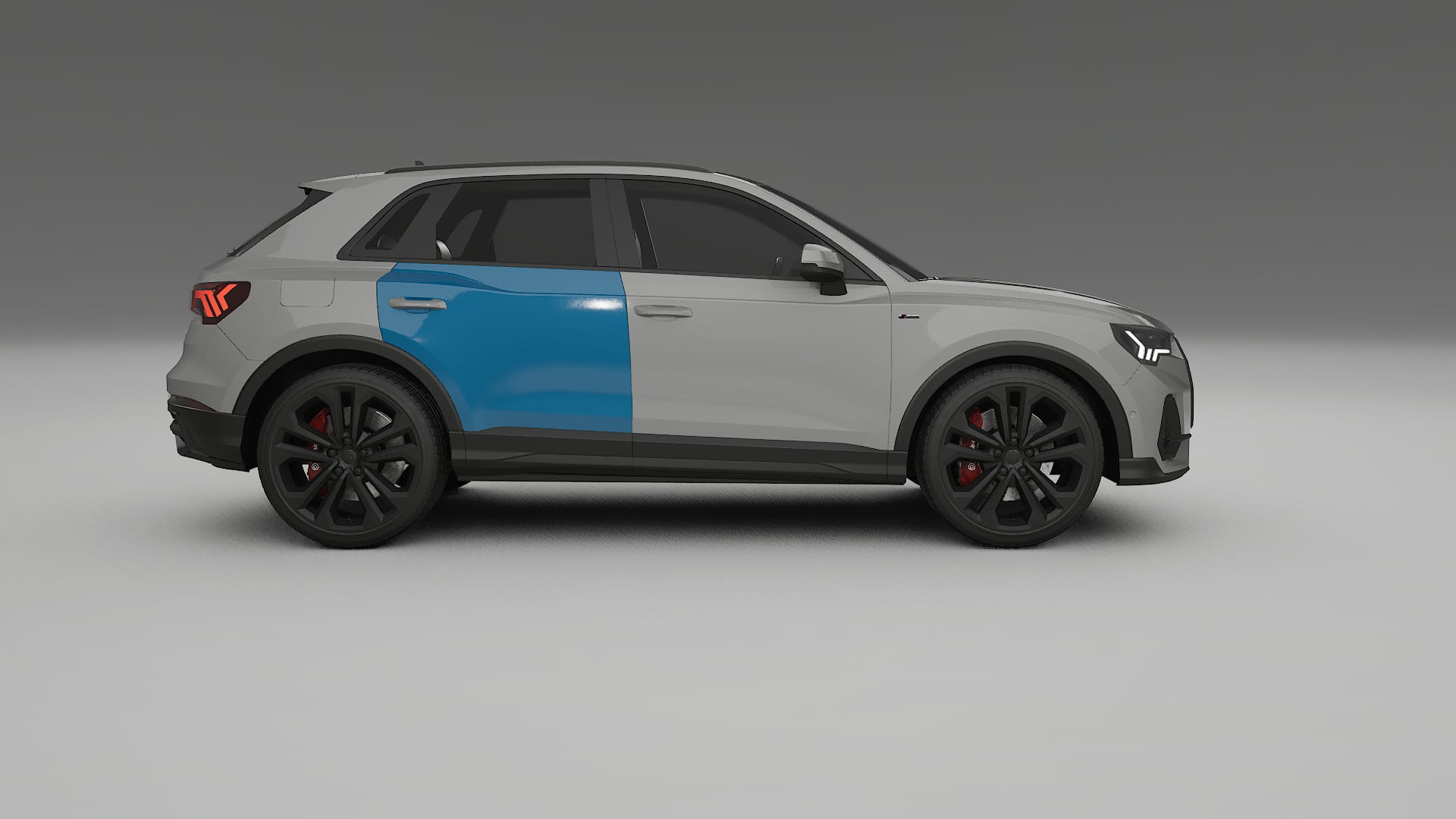 Audi Q3 S-Line F3 Paint Protection Film | CrystalGuard Transparent PPF Full Pre-Cut Kit