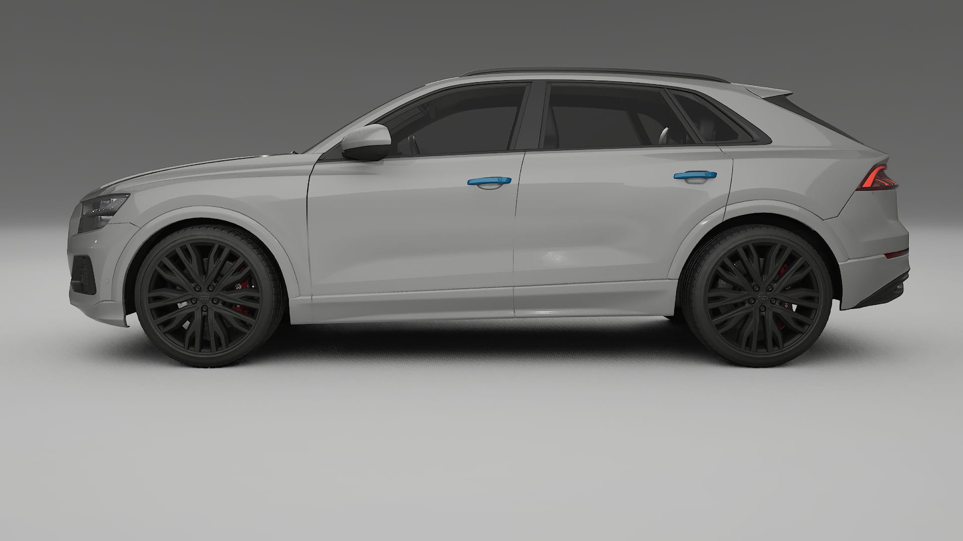 Audi Q8 F1 prefacelift Paint Protection Film | CrystalGuard Transparent PPF Full Pre-Cut Kit