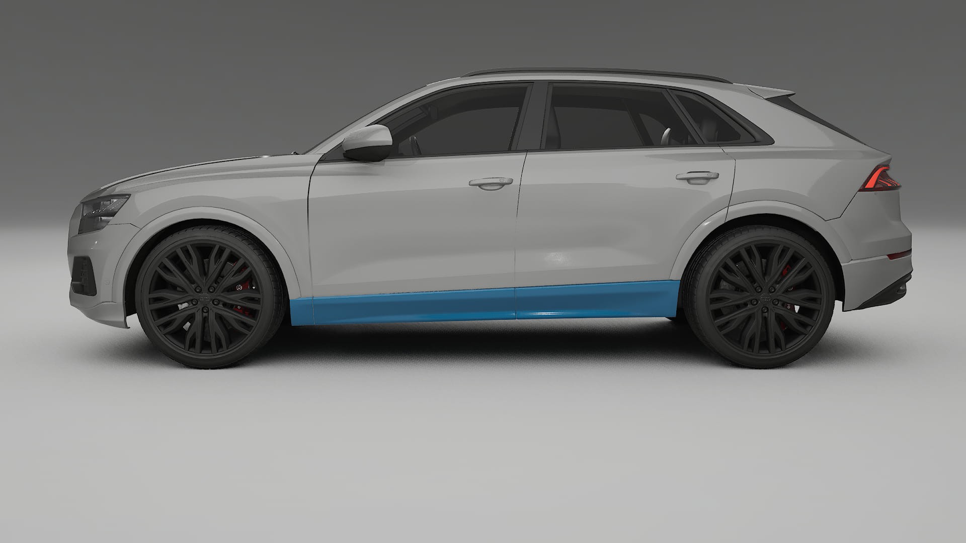 Audi Q8 F1 prefacelift Paint Protection Film | CrystalGuard Transparent PPF Full Pre-Cut Kit