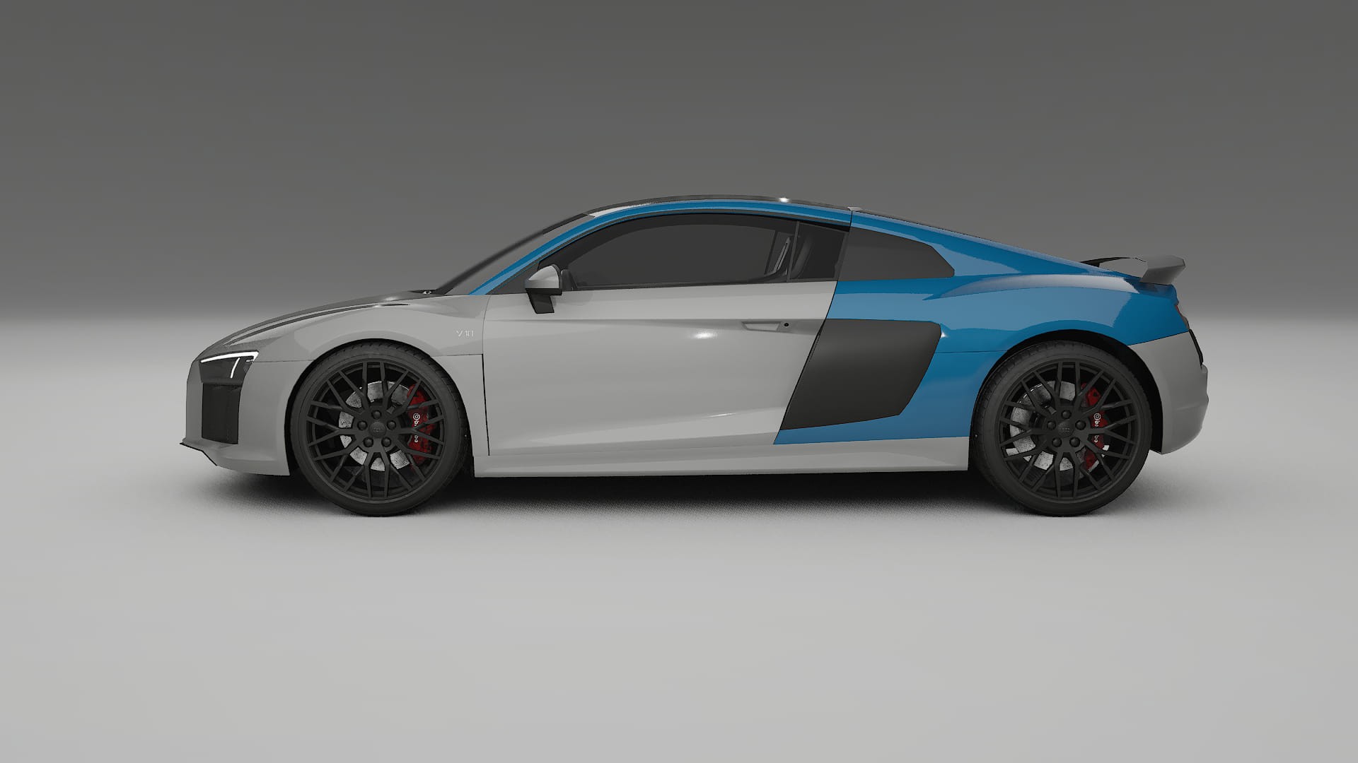 Audi R8 typ-4S prefacelift Paint Protection Film | CrystalGuard Transparent PPF Full Pre-Cut Kit