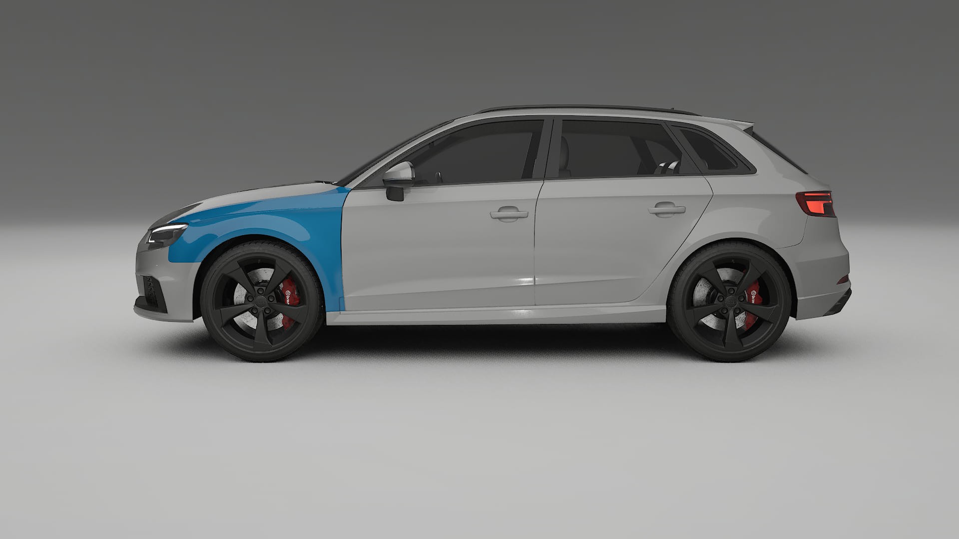 Audi RS3 Sportback 8V facelift Paint Protection Film | CrystalGuard Transparent PPF Full Pre-Cut Kit