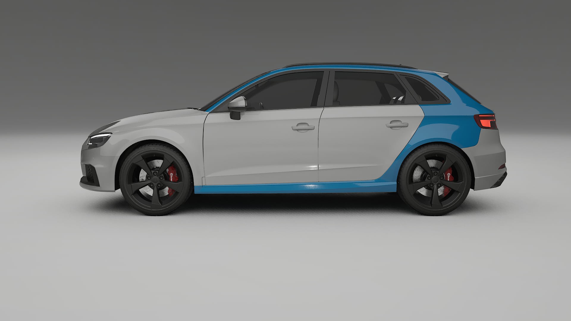 Audi RS3 Sportback 8V facelift Paint Protection Film | CrystalGuard Transparent PPF Full Pre-Cut Kit