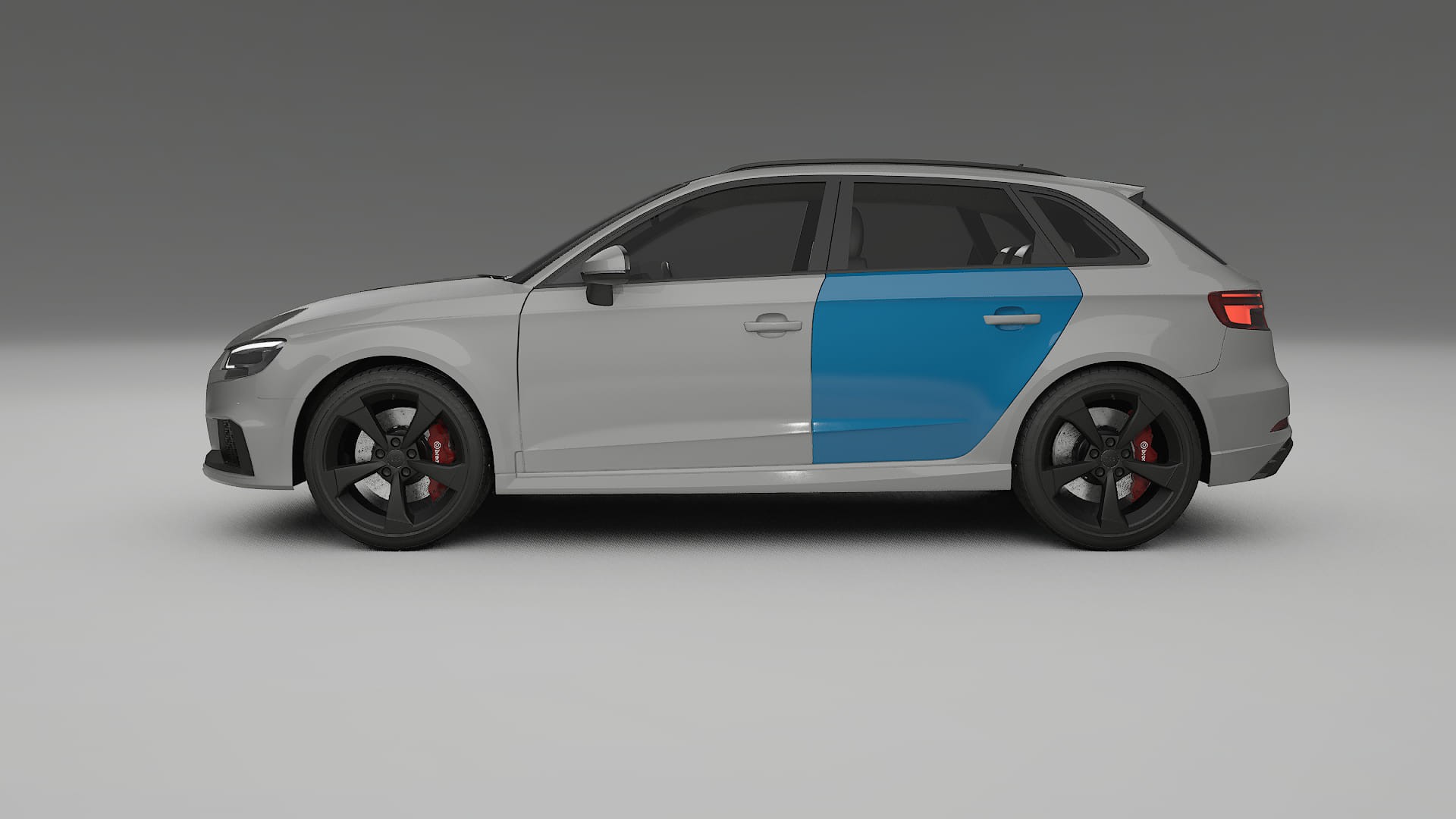 Audi RS3 Sportback 8V facelift Paint Protection Film | CrystalGuard Transparent PPF Full Pre-Cut Kit