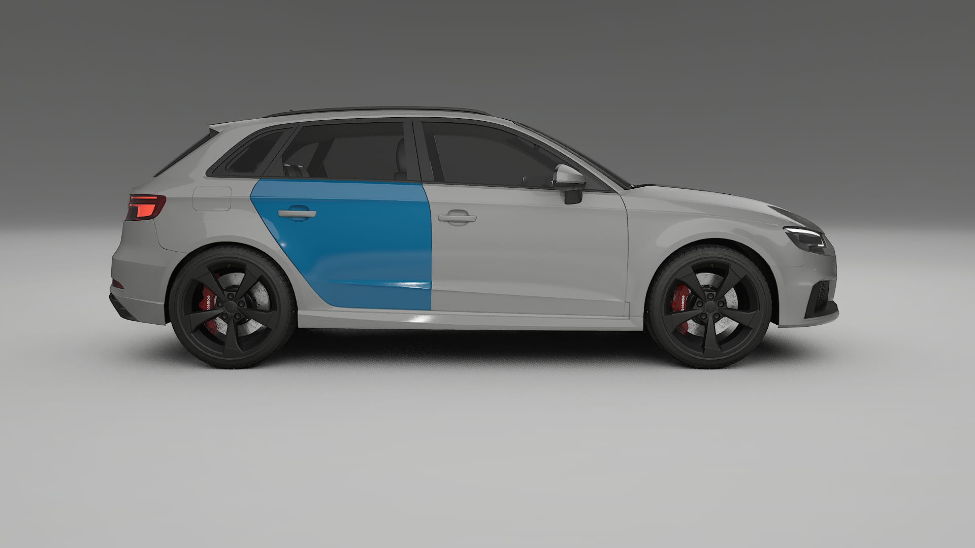 Audi RS3 Sportback 8V facelift Paint Protection Film | CrystalGuard Transparent PPF Full Pre-Cut Kit