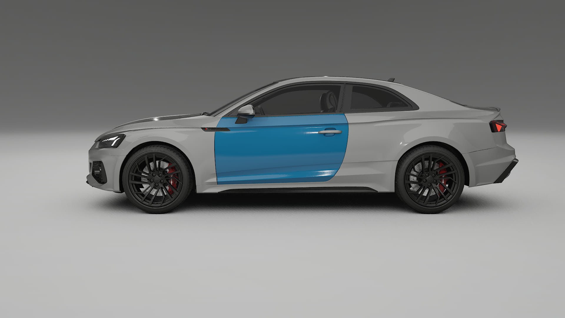 Audi RS5 Coupe B9 facelift Paint Protection Film | CrystalGuard Transparent PPF Full Pre-Cut Kit