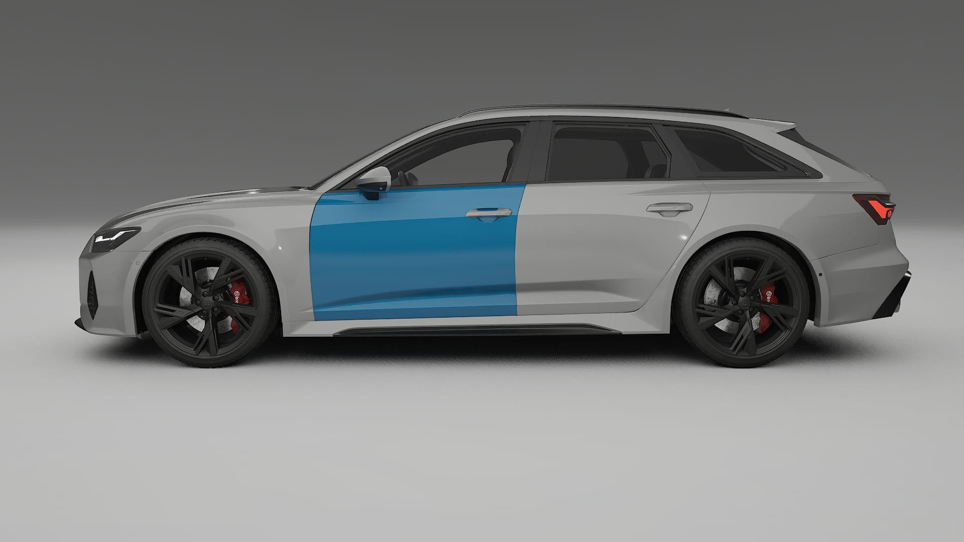 Audi RS6 Avant C8 facelift Paint Protection Film | CrystalGuard Transparent PPF Full Pre-Cut Kit
