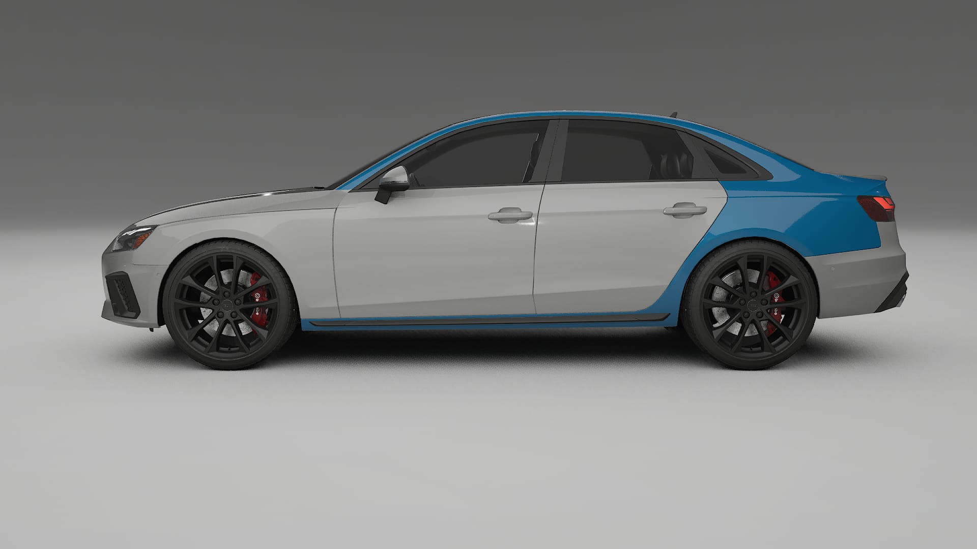 Audi S4 Sedan B9 facelift Paint Protection Film | CrystalGuard Transparent PPF Full Pre-Cut Kit