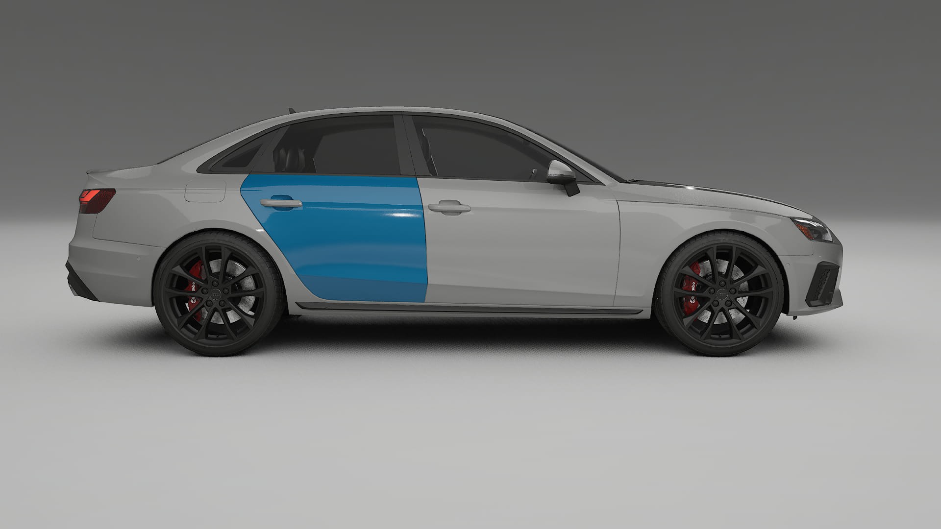 Audi S4 Sedan B9 facelift Paint Protection Film | CrystalGuard Transparent PPF Full Pre-Cut Kit