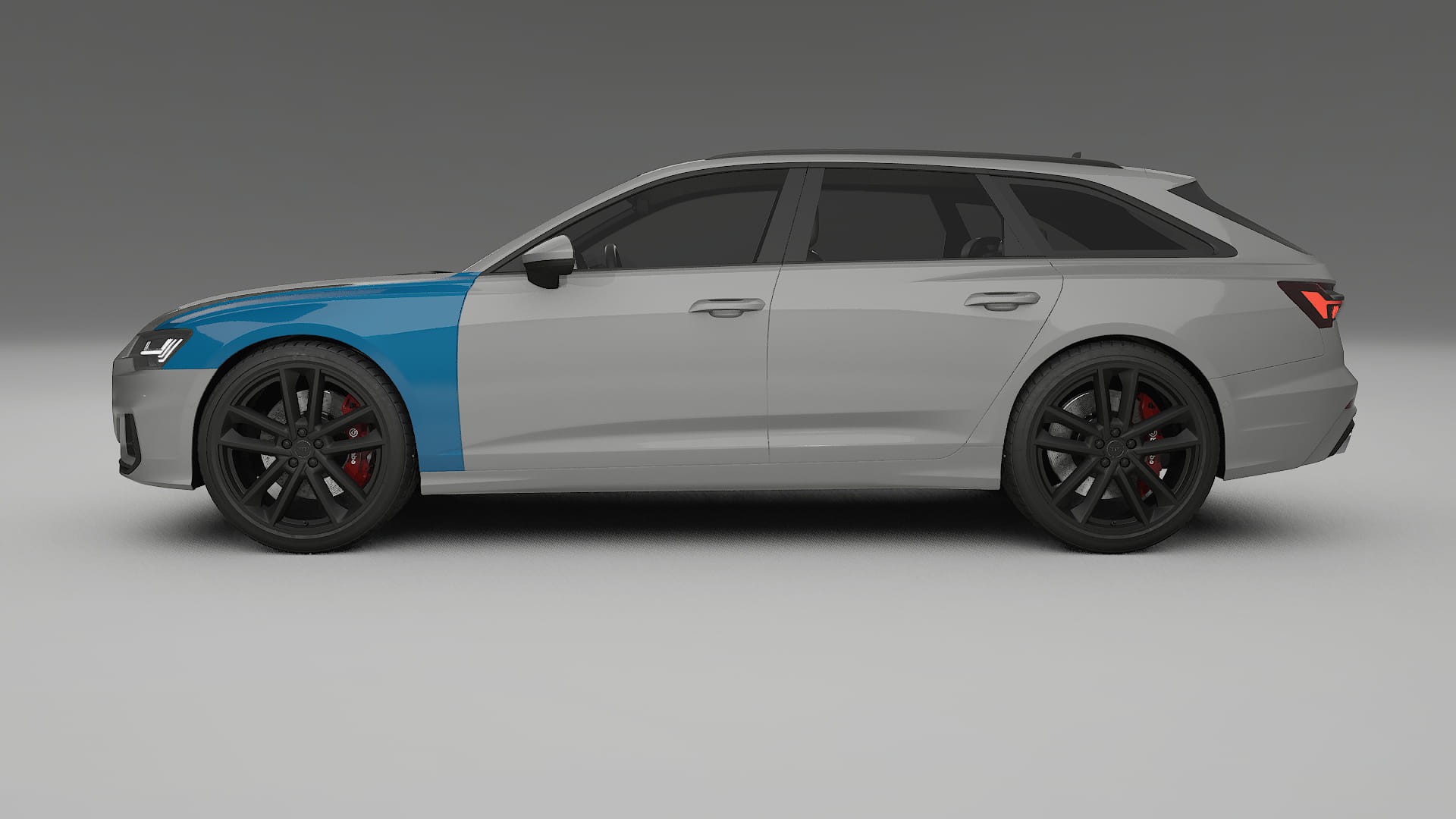 Audi S6 Avant prefacelift C8 Paint Protection Film | CrystalGuard Transparent PPF Full Pre-Cut Kit