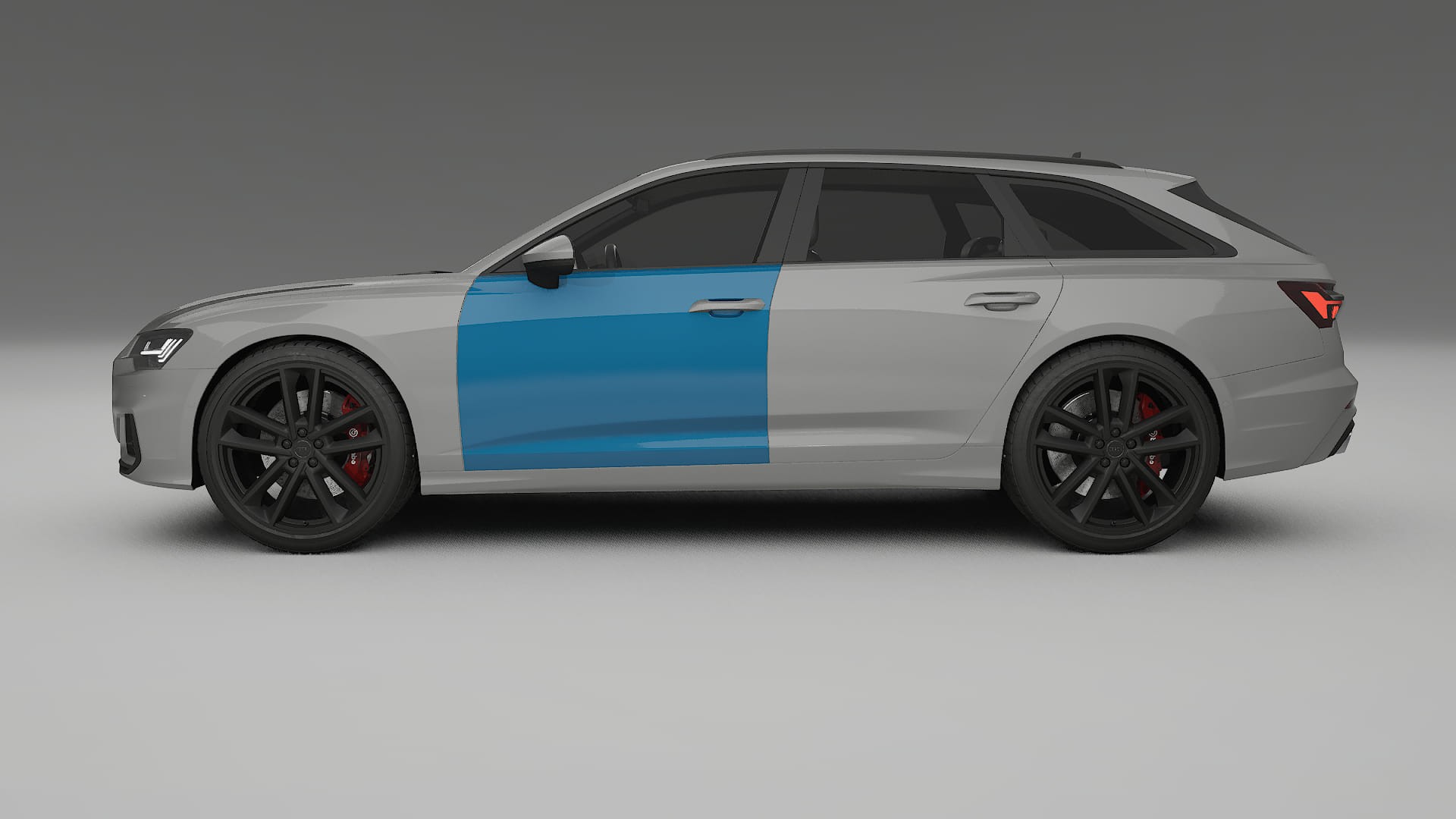 Audi S6 Avant prefacelift C8 Paint Protection Film | CrystalGuard Transparent PPF Full Pre-Cut Kit