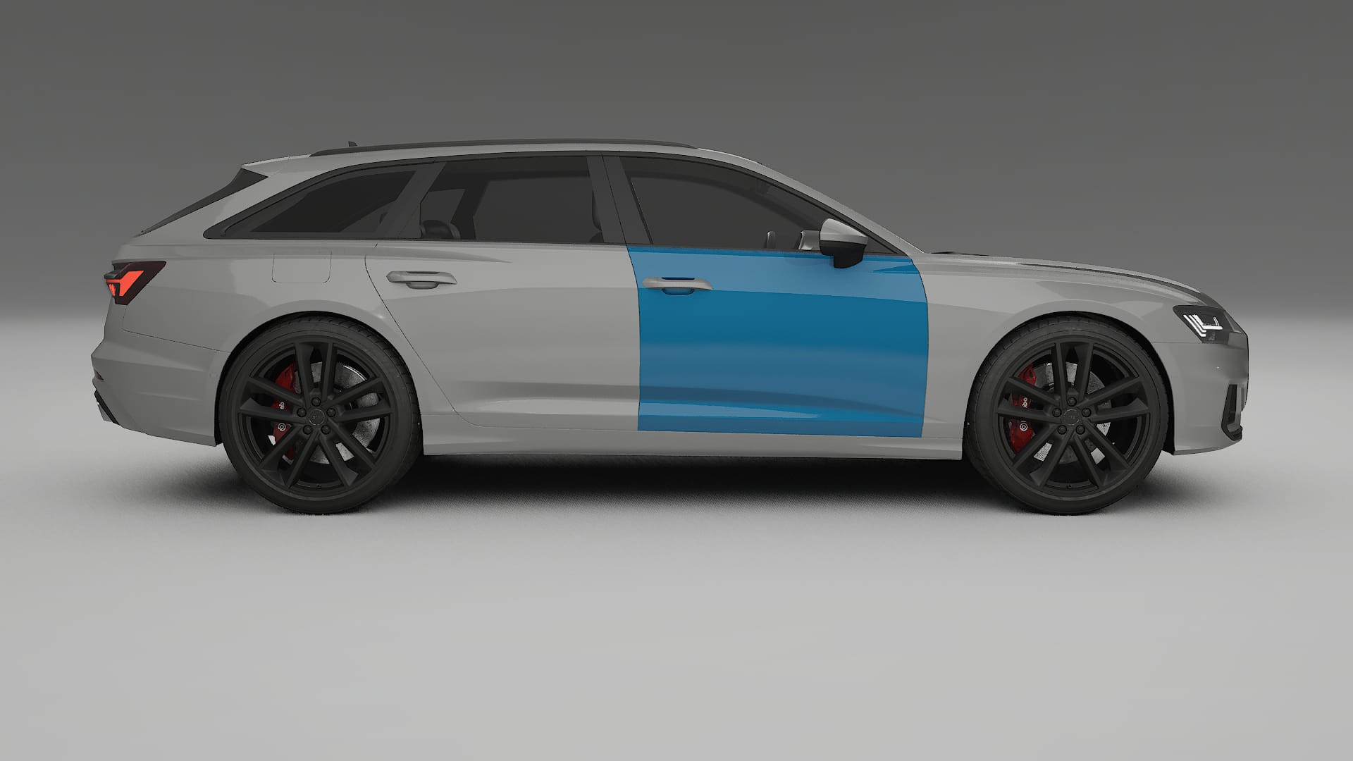 Audi S6 Avant prefacelift C8 Paint Protection Film | CrystalGuard Transparent PPF Full Pre-Cut Kit