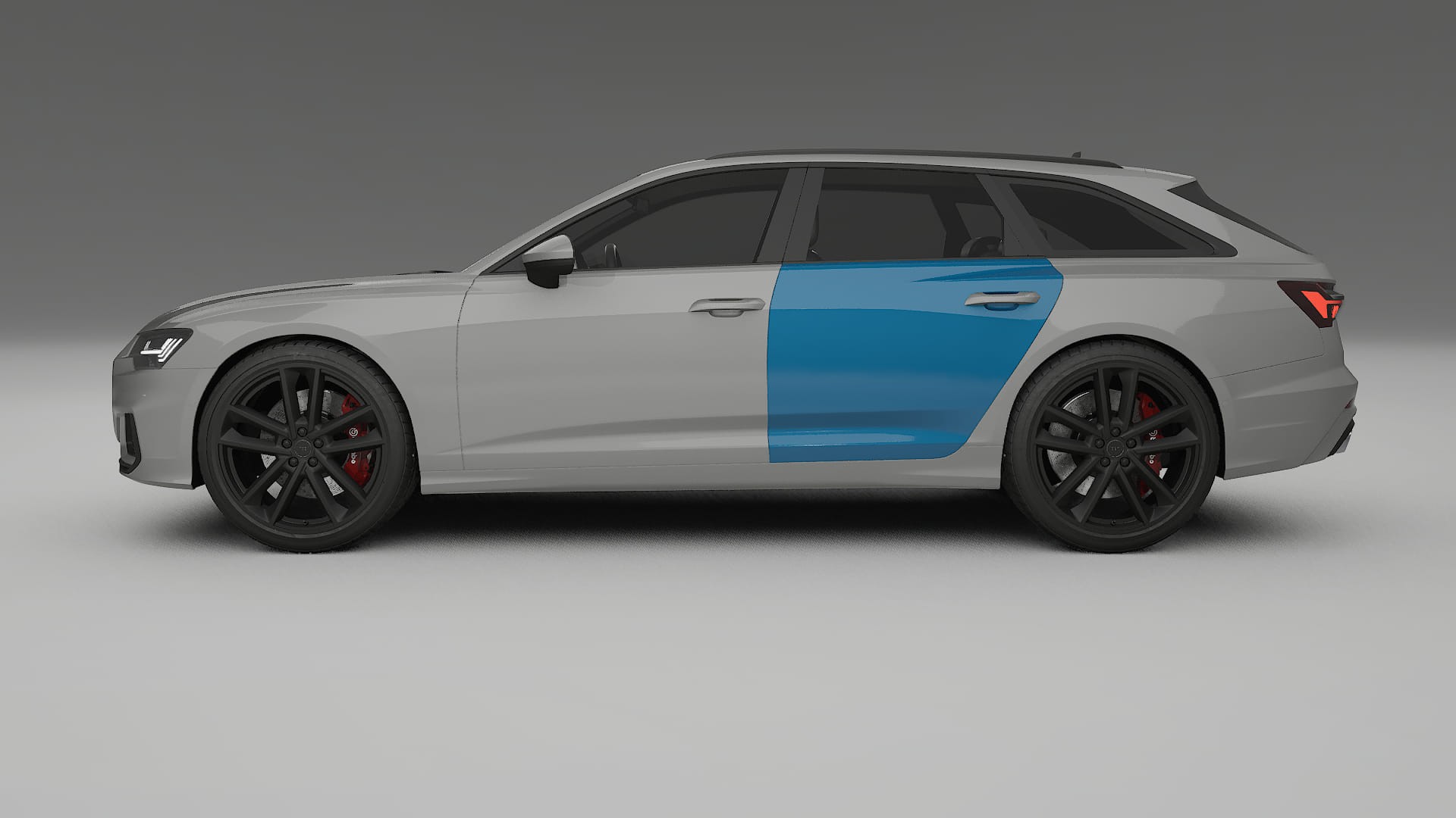 Audi S6 Avant prefacelift C8 Paint Protection Film | CrystalGuard Transparent PPF Full Pre-Cut Kit