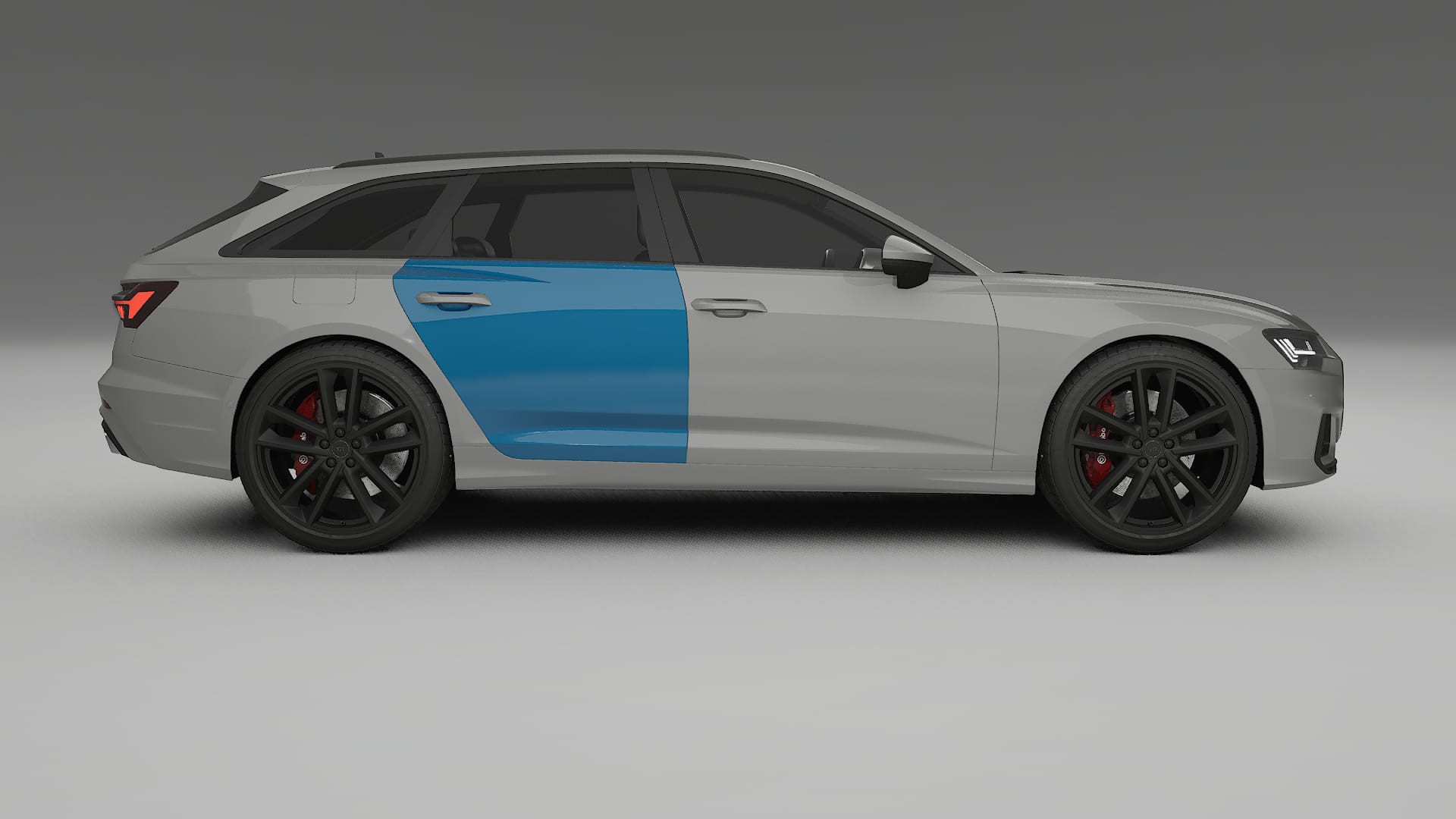 Audi S6 Avant prefacelift C8 Paint Protection Film | CrystalGuard Transparent PPF Full Pre-Cut Kit