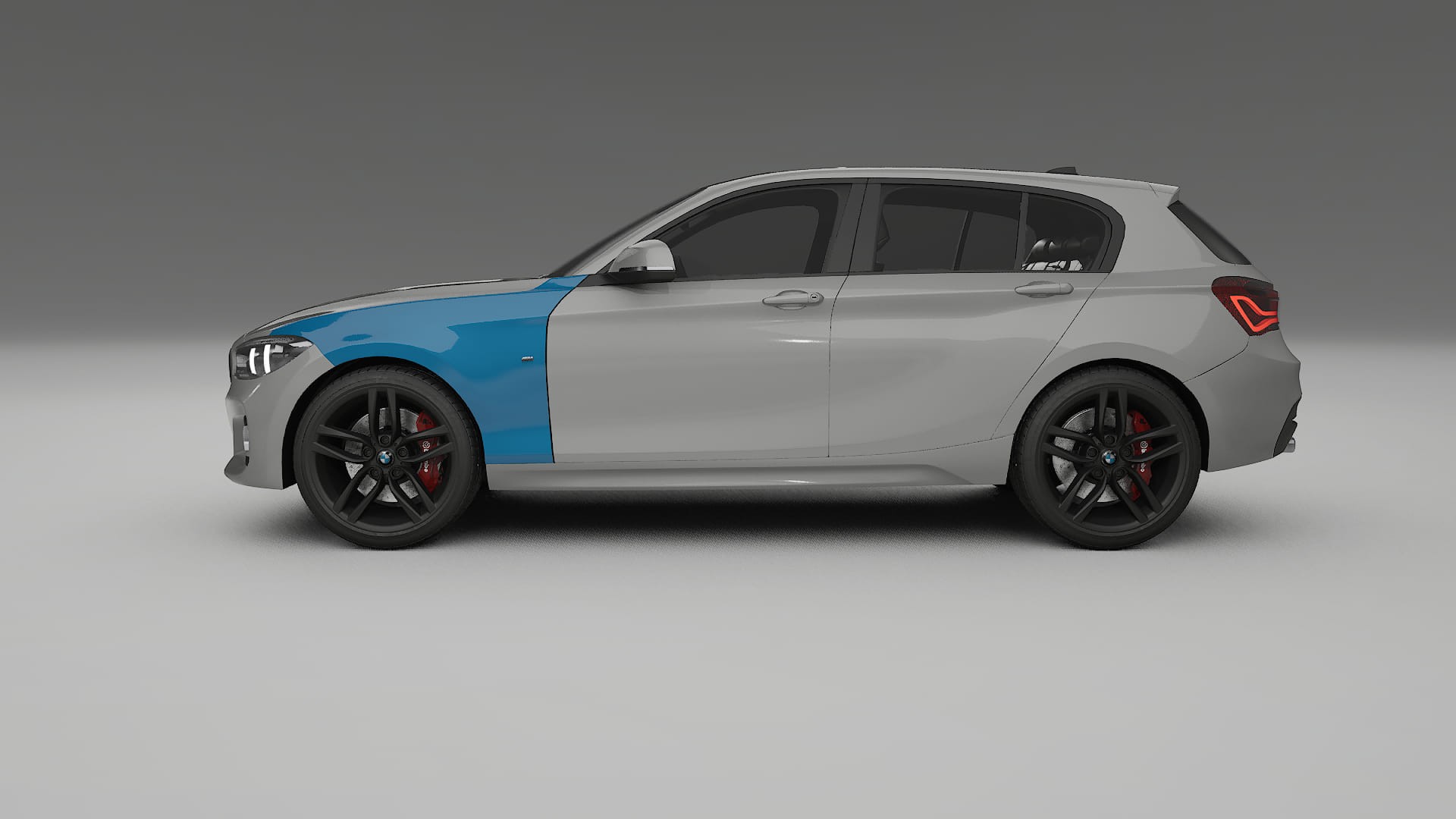 BMW 1 F20 facelift Paint Protection Film | CrystalGuard Transparent PPF Full Pre-Cut Kit