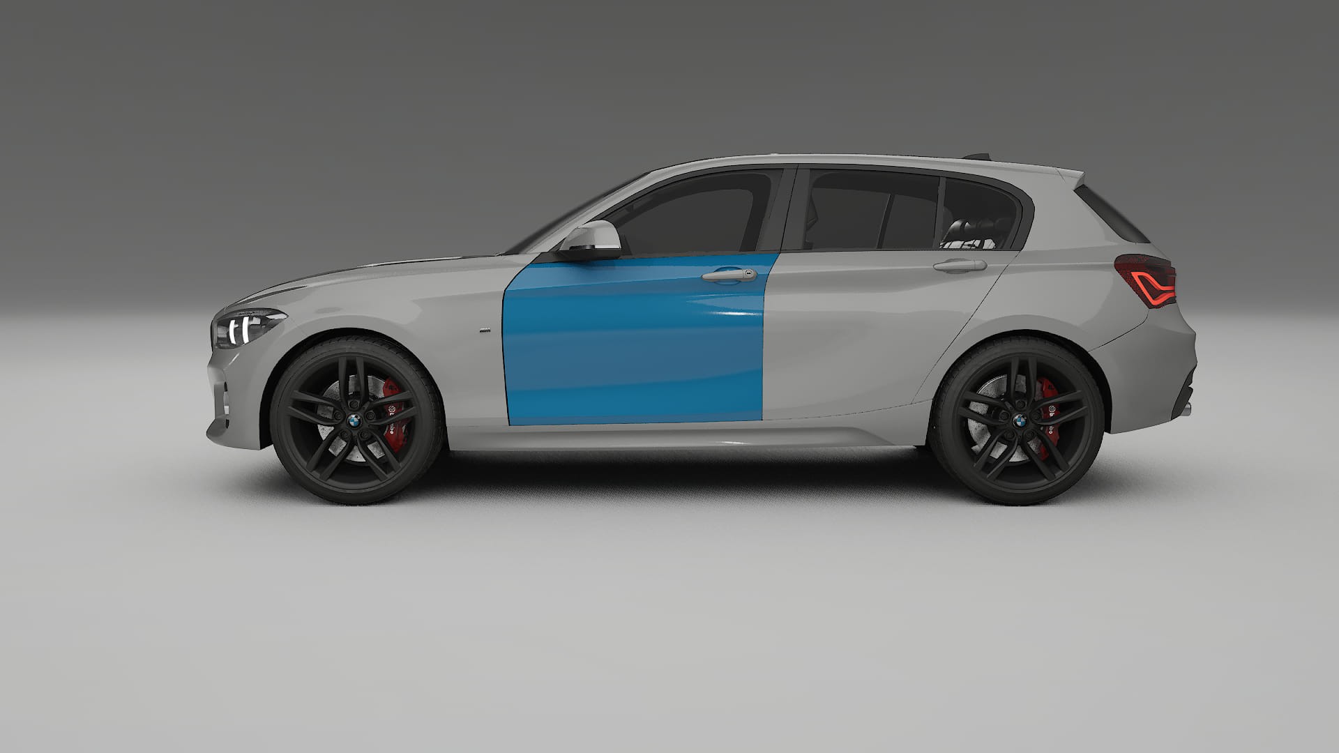 BMW 1 F20 facelift Paint Protection Film | CrystalGuard Transparent PPF Full Pre-Cut Kit