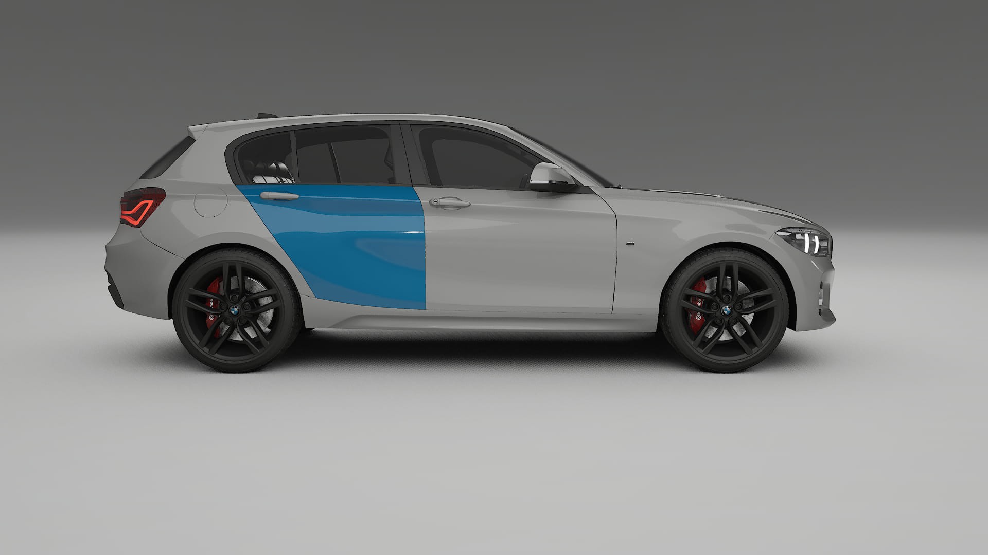 BMW 1 F20 facelift Paint Protection Film | CrystalGuard Transparent PPF Full Pre-Cut Kit