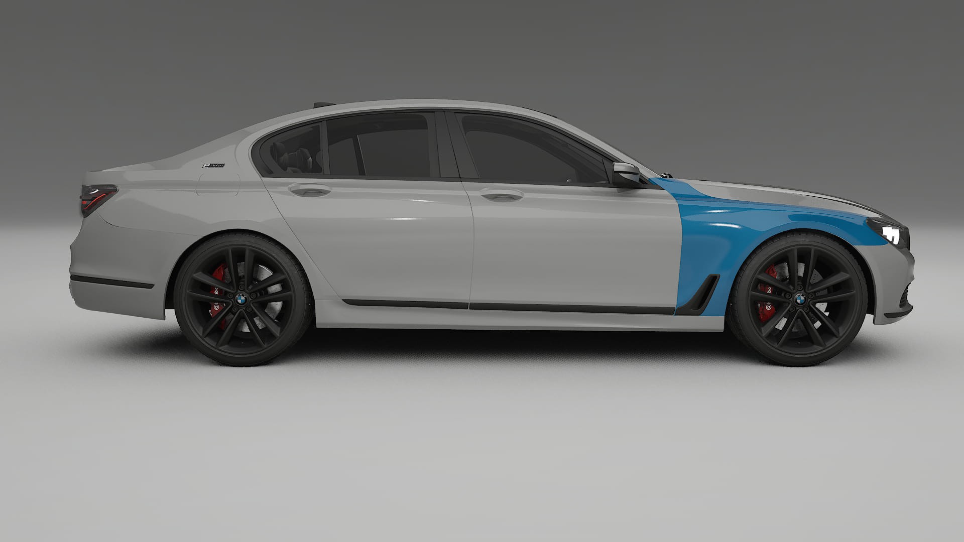 BMW 7 G11 G12 facelift Paint Protection Film | CrystalGuard Transparent PPF Full Pre-Cut Kit