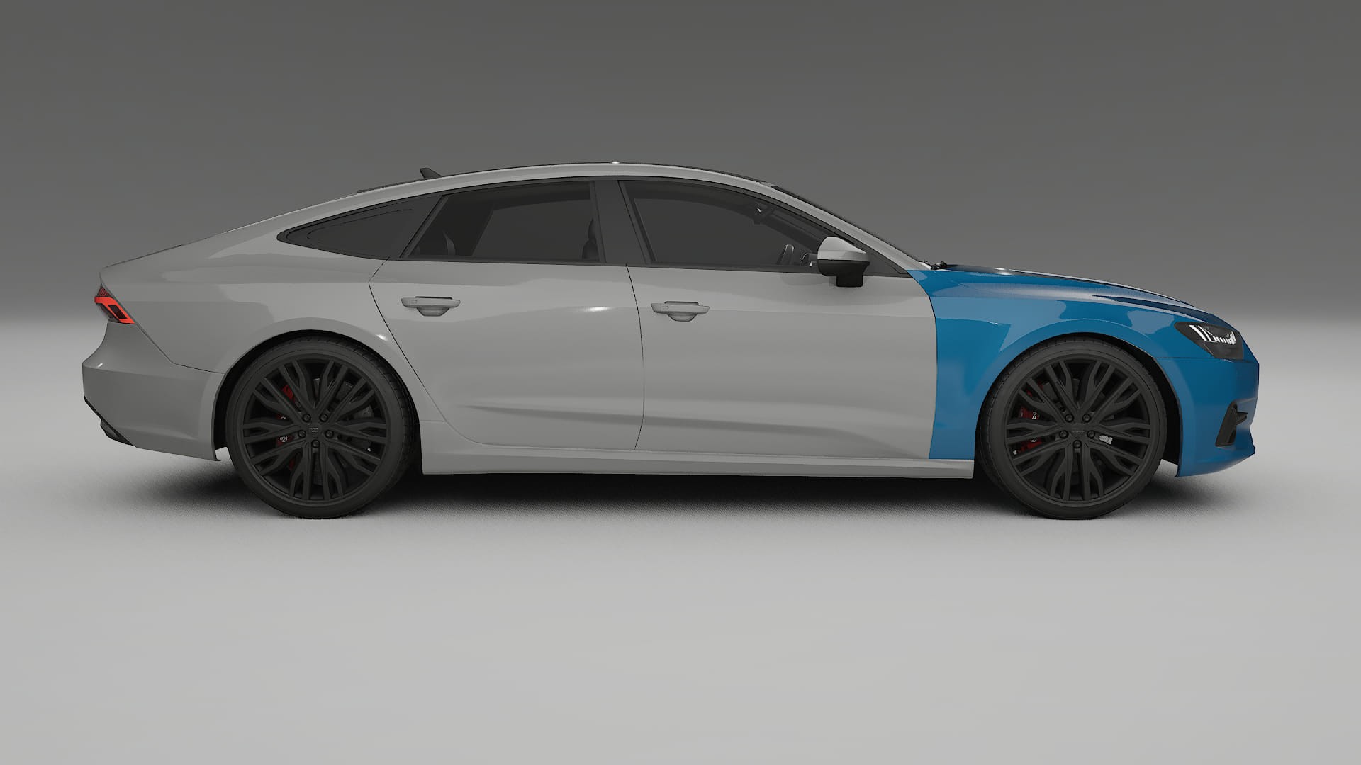 Audi A7 C8 Sportback prefacelift pre-LCI Paint Protection Film | CrystalGuard TPU PPF Front Kit 2