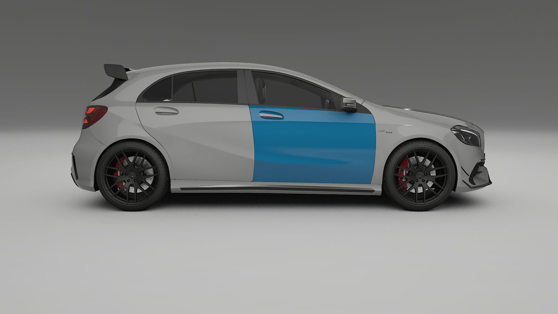 Mercedes A45 AMG W176 Paint Protection Film | CrystalGuard Transparent PPF Full Pre-Cut Kit