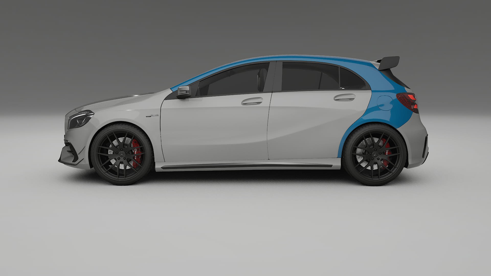 Mercedes A45 AMG W176 Paint Protection Film | CrystalGuard Transparent PPF Full Pre-Cut Kit