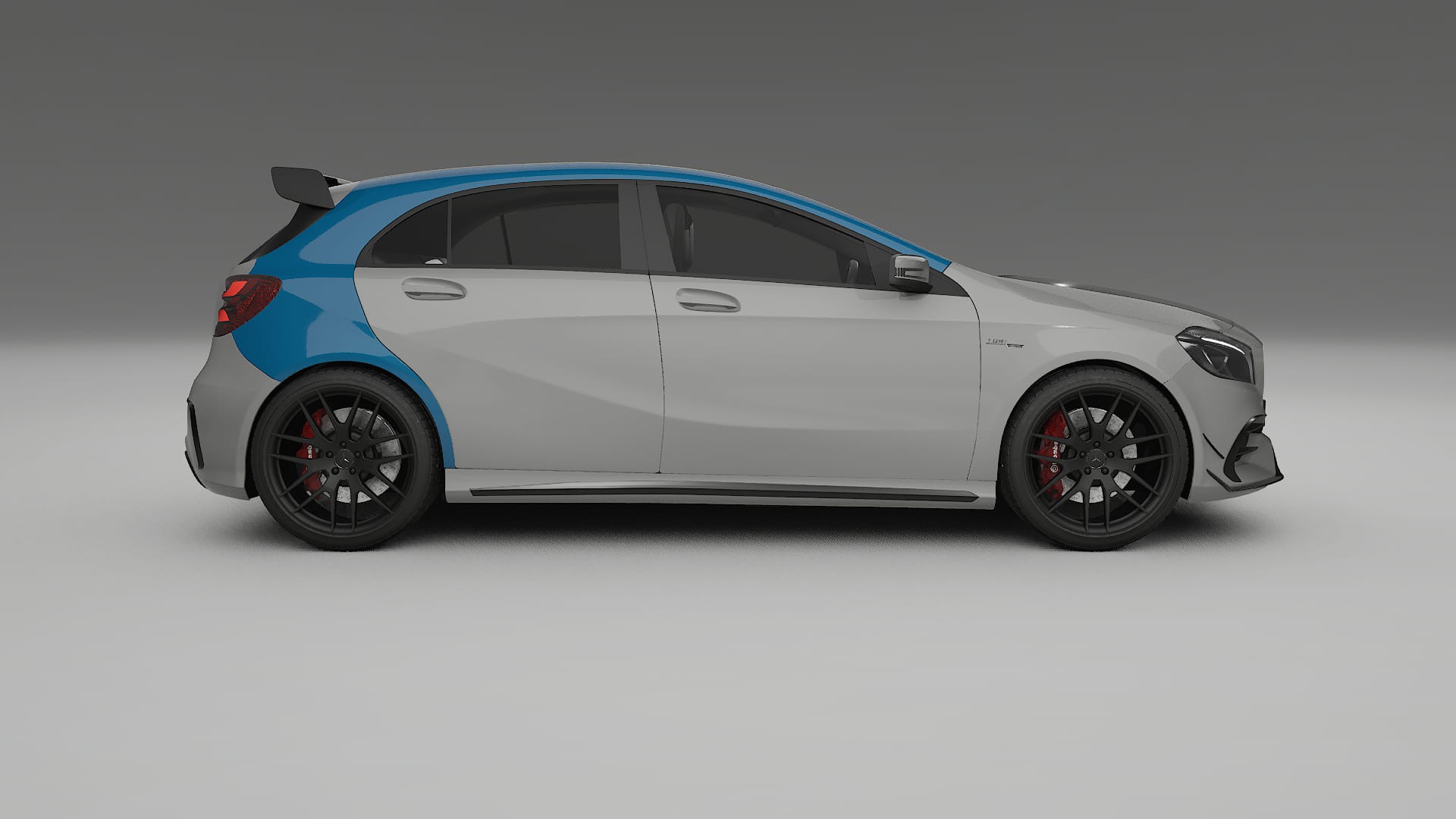 Mercedes A45 AMG W176 Paint Protection Film | CrystalGuard Transparent PPF Full Pre-Cut Kit