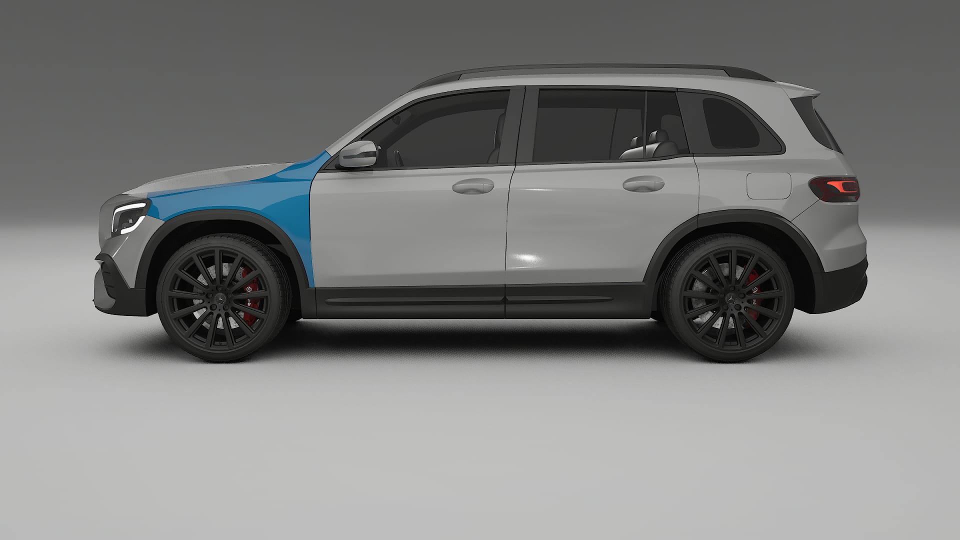 Mercedes AMG GLB Paint Protection Film | CrystalGuard Transparent PPF Full Pre-Cut Kit