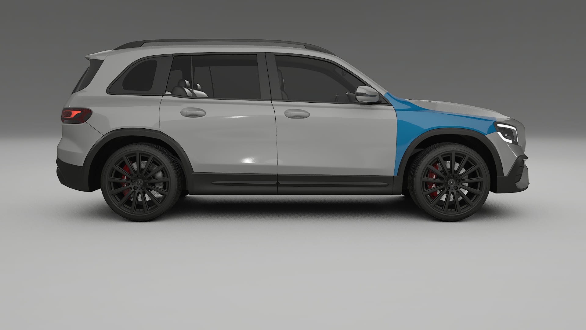 Mercedes AMG GLB Paint Protection Film | CrystalGuard Transparent PPF Full Pre-Cut Kit