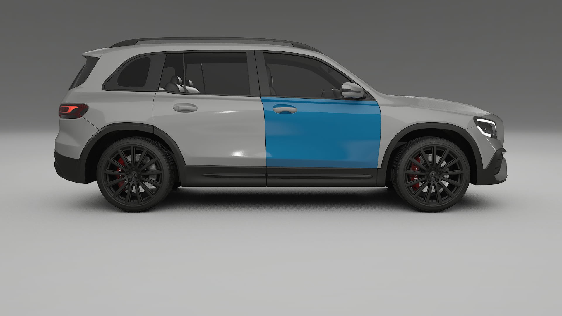 Mercedes AMG GLB Paint Protection Film | CrystalGuard Transparent PPF Full Pre-Cut Kit