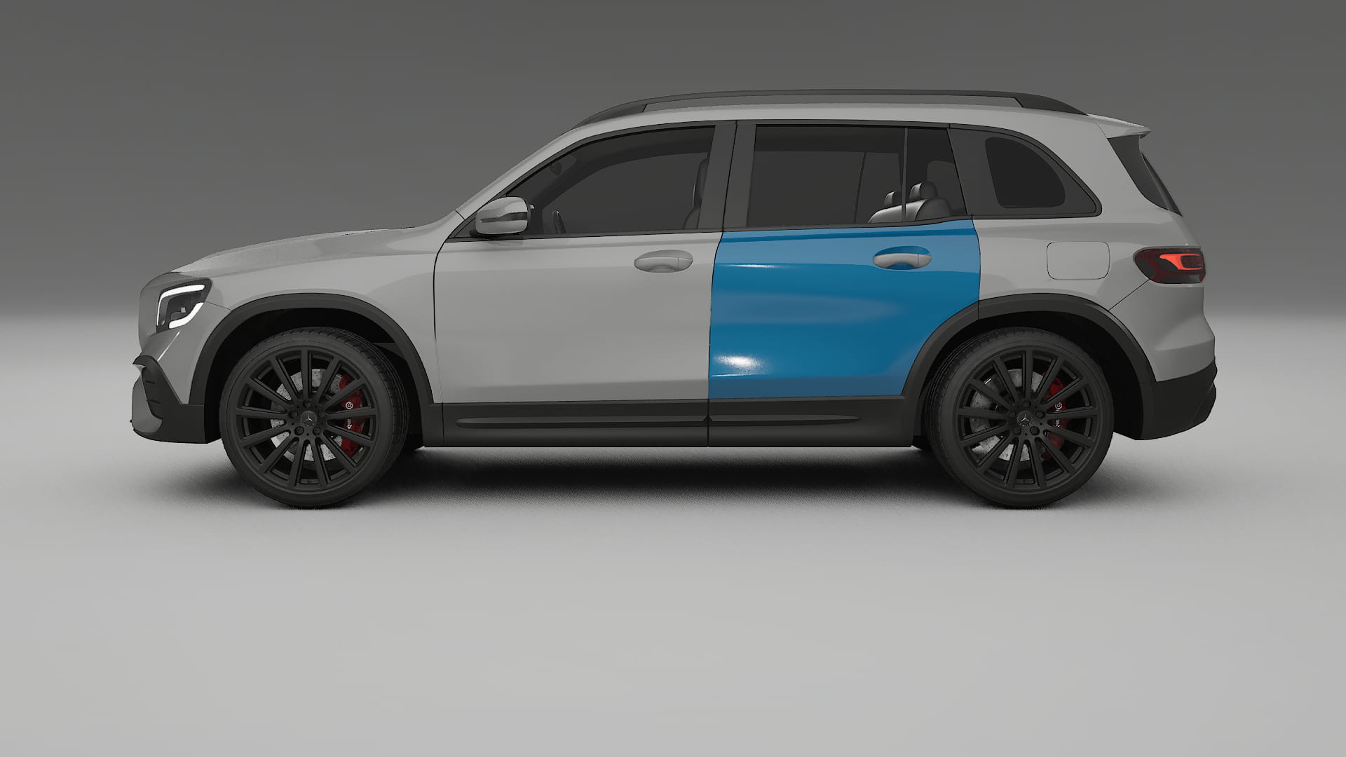 Mercedes AMG GLB Paint Protection Film | CrystalGuard Transparent PPF Full Pre-Cut Kit
