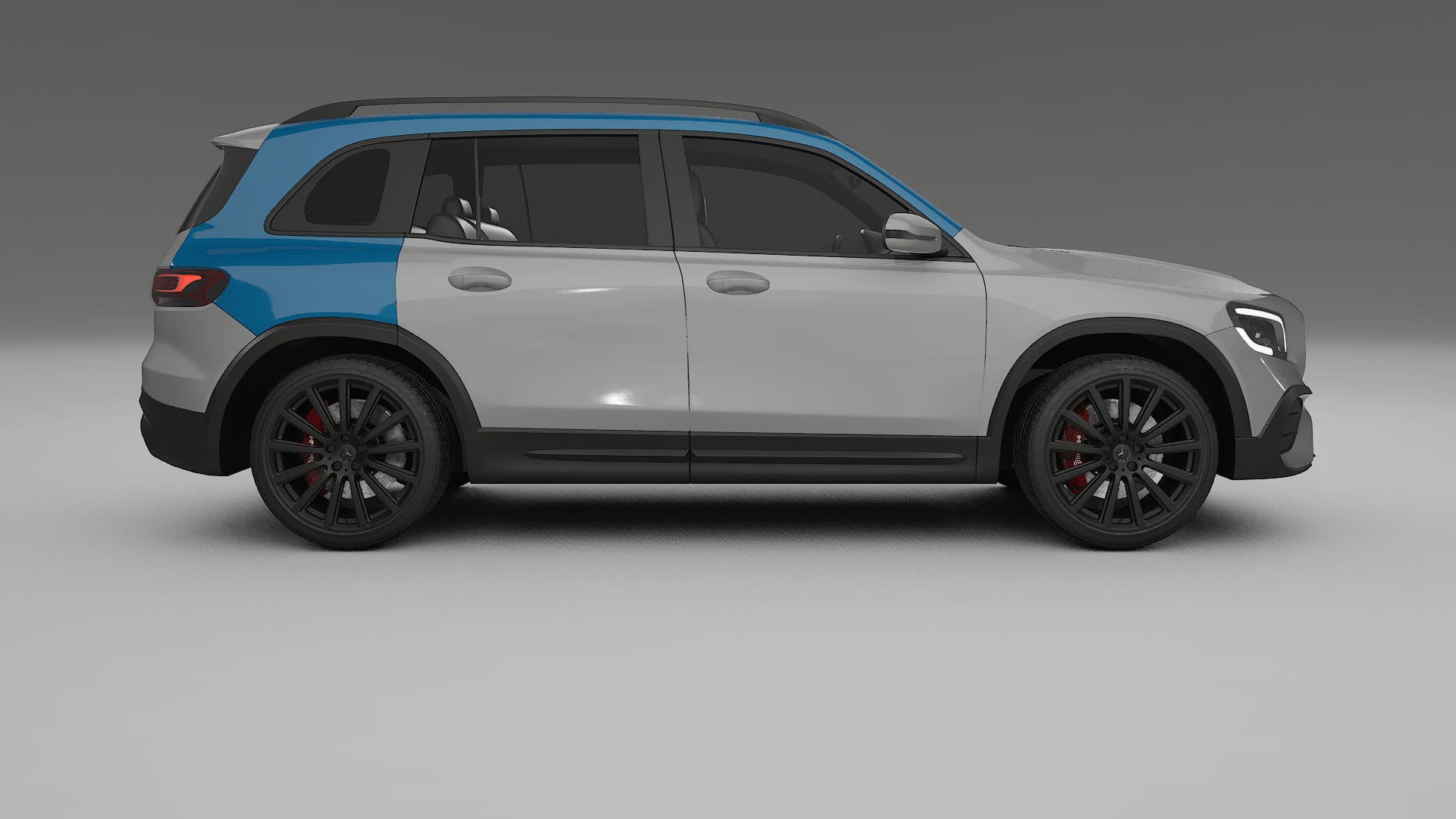 Mercedes AMG GLB Paint Protection Film | CrystalGuard Transparent PPF Full Pre-Cut Kit
