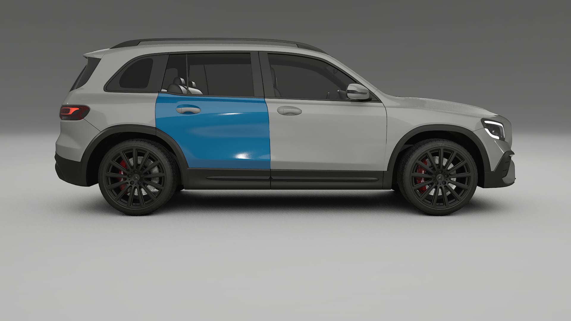 Mercedes AMG GLB Paint Protection Film | CrystalGuard Transparent PPF Full Pre-Cut Kit