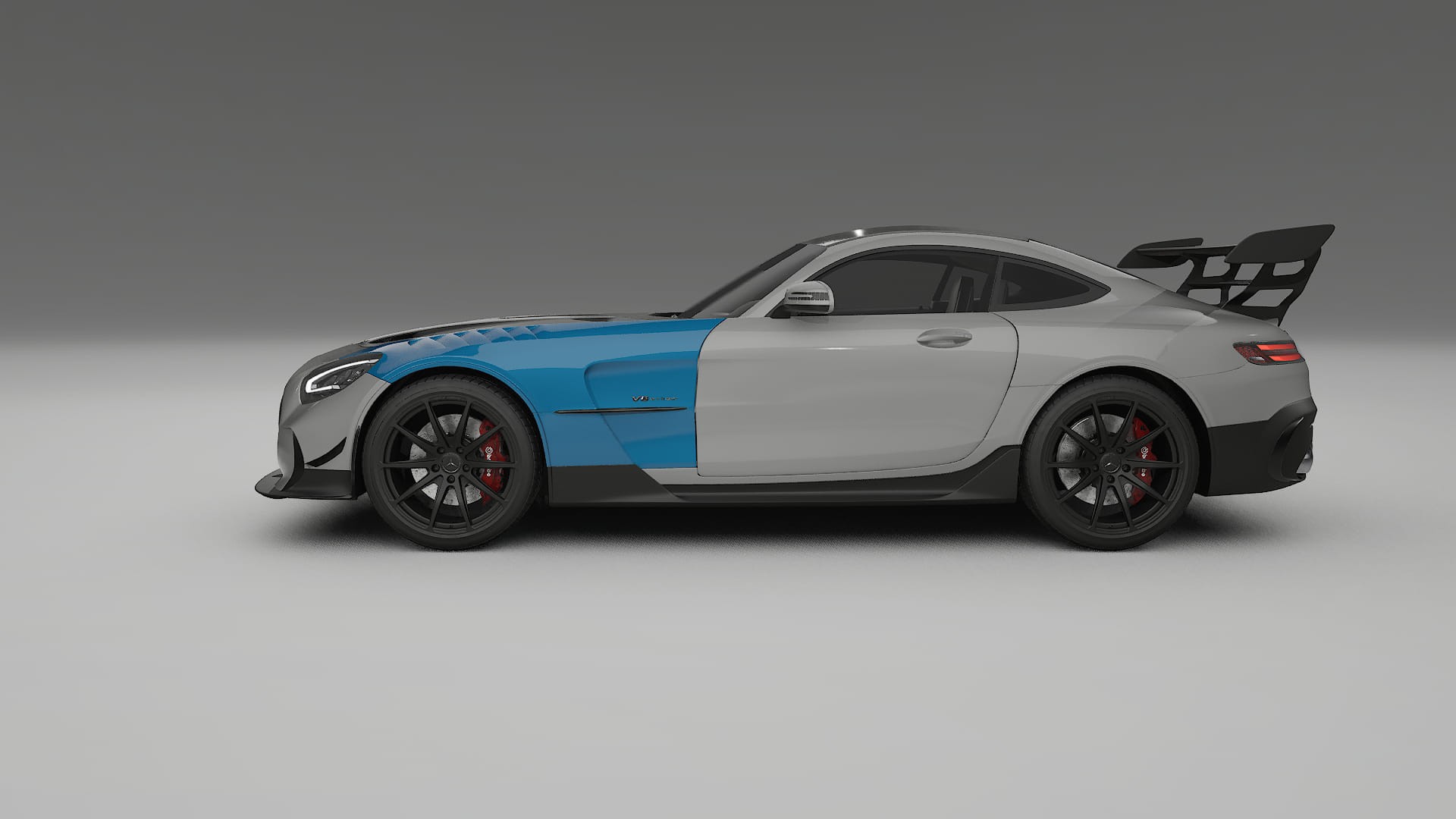Mercedes AMG GT Black Series C192 Coupe Paint Protection Film | CrystalGuard Transparent PPF Full Pre-Cut Kit