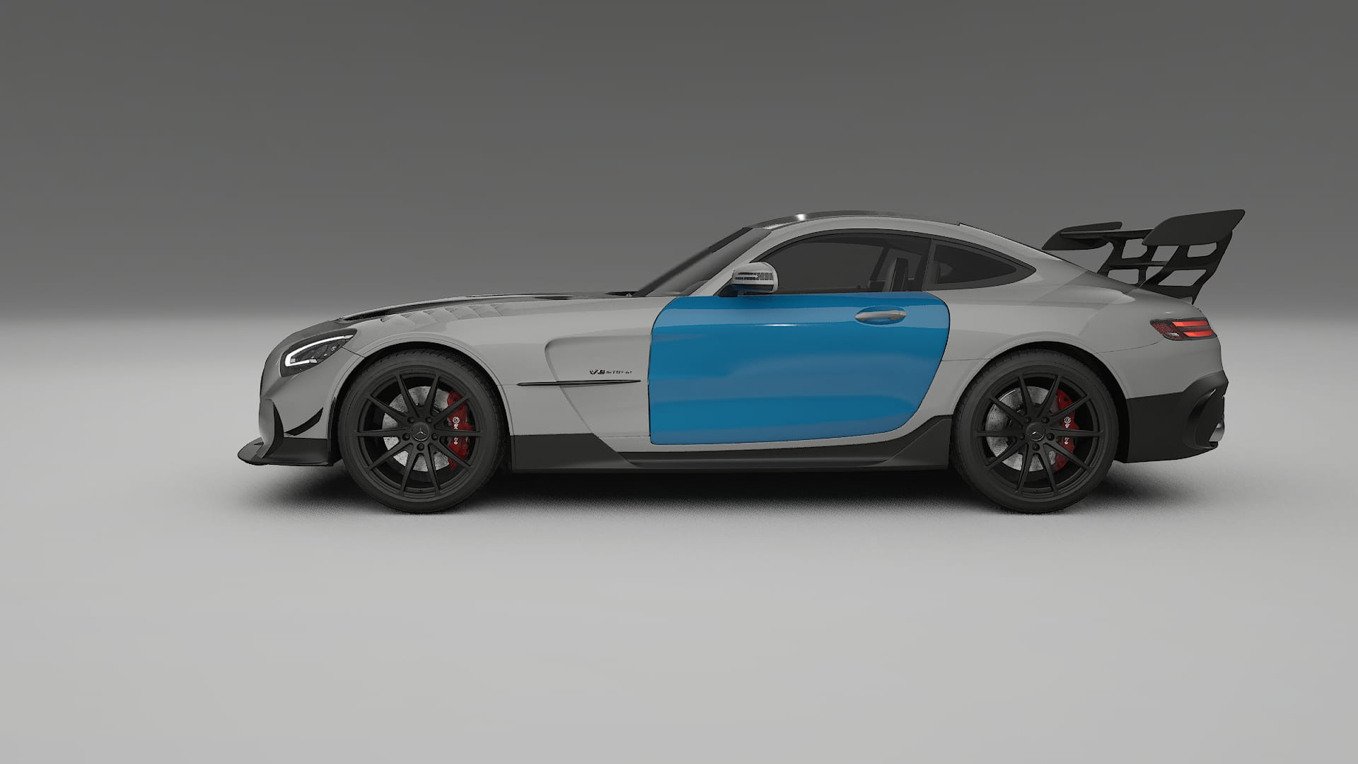 Mercedes AMG GT Black Series C192 Coupe Paint Protection Film | CrystalGuard Transparent PPF Full Pre-Cut Kit
