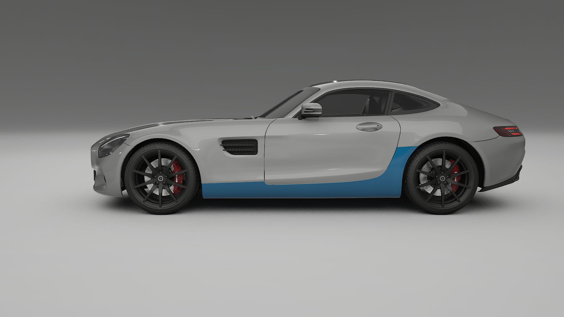 Mercedes AMG GT C190 Coupe Paint Protection Film | CrystalGuard Transparent PPF Full Pre-Cut Kit