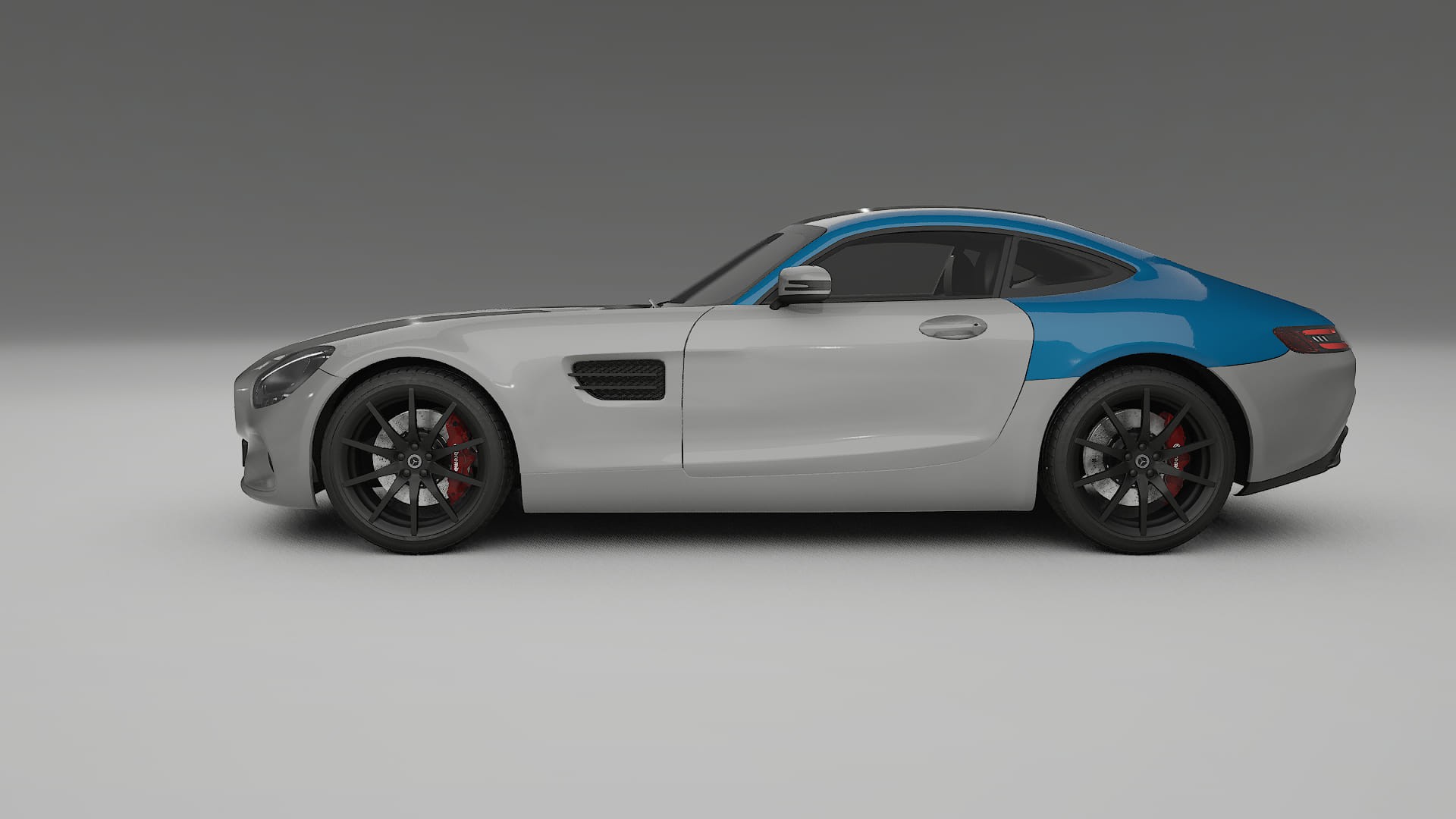 Mercedes AMG GT C190 Coupe Paint Protection Film | CrystalGuard Transparent PPF Full Pre-Cut Kit