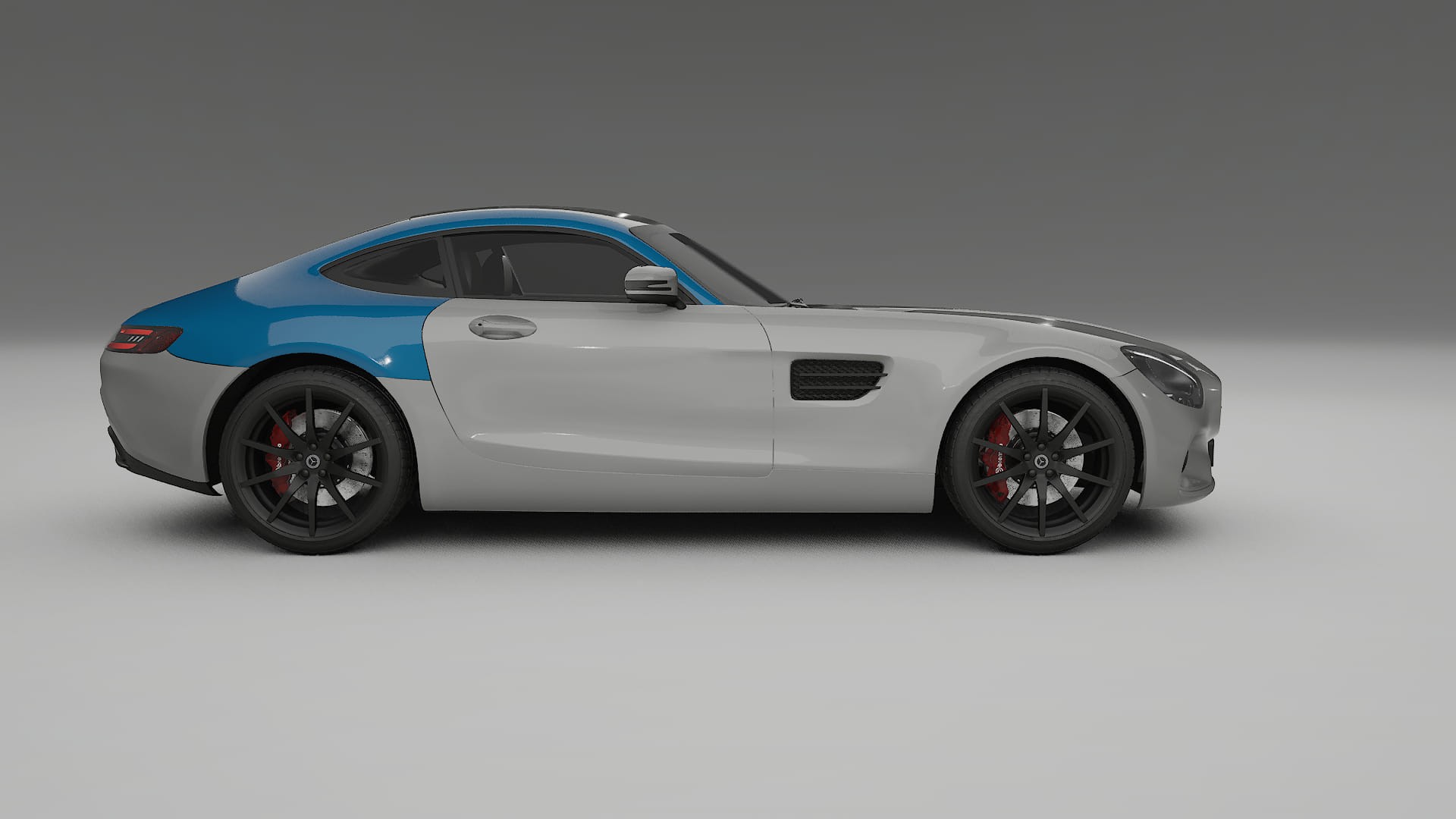 Mercedes AMG GT C190 Coupe Paint Protection Film | CrystalGuard Transparent PPF Full Pre-Cut Kit